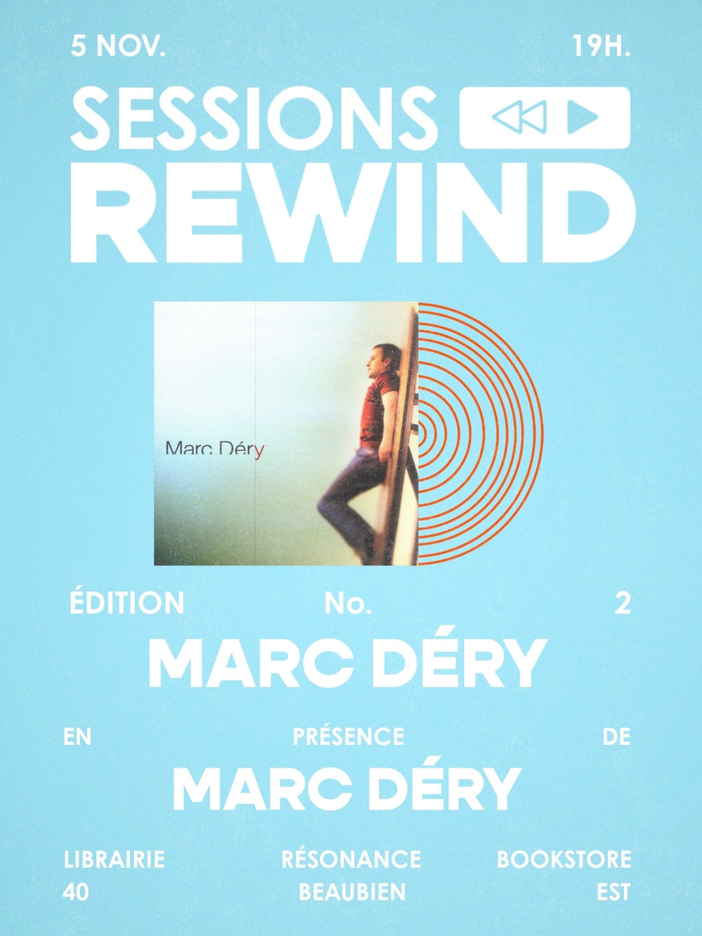 SESSION REWIND - Marc Déry (Album éponyme)