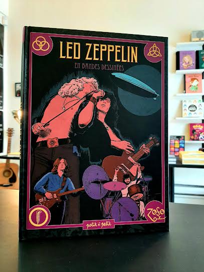 Led Zeppelin en bandes dessinées