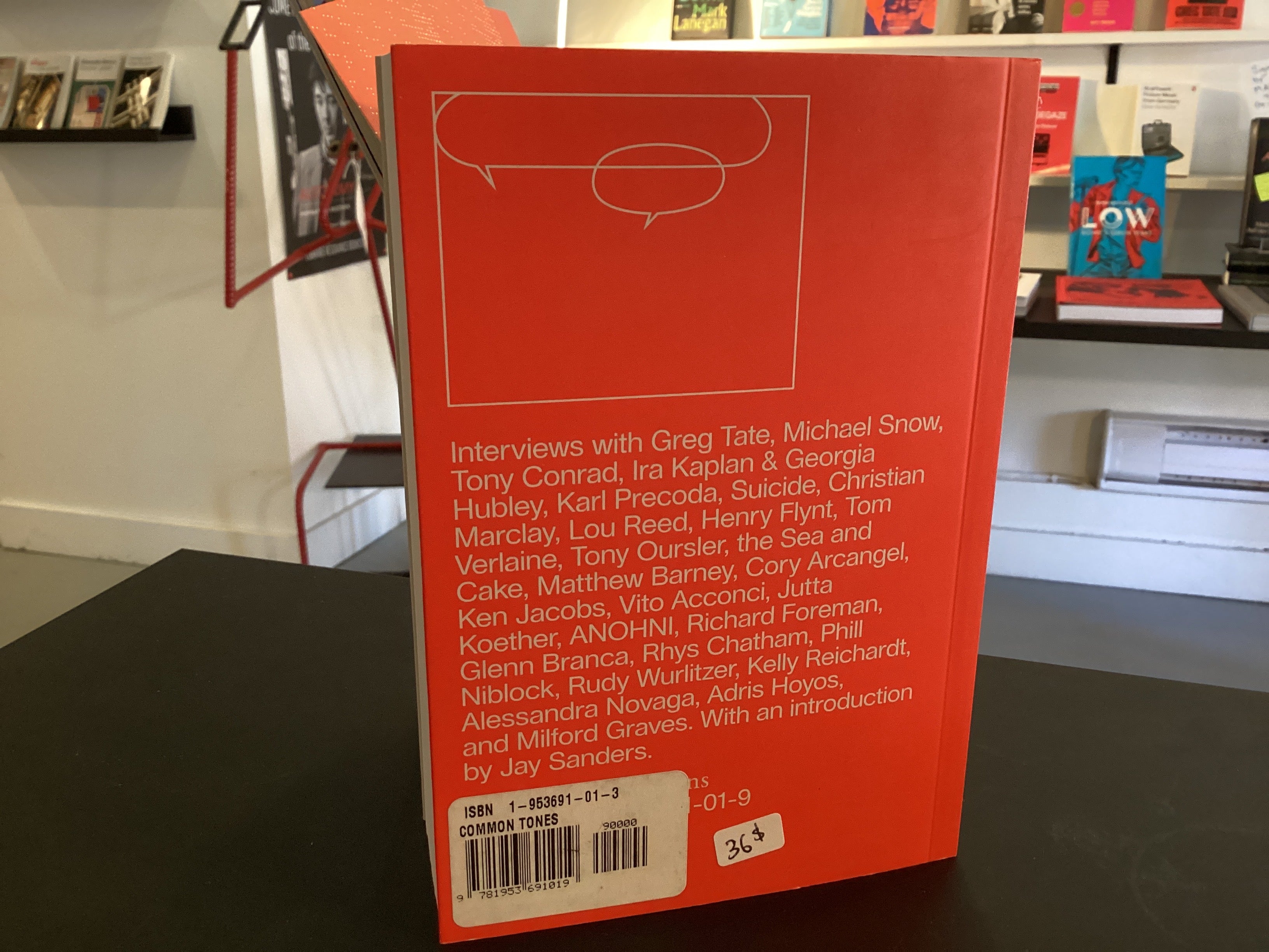 Common Tones: Selected Interviews With Artists And Musicians 1995-2020