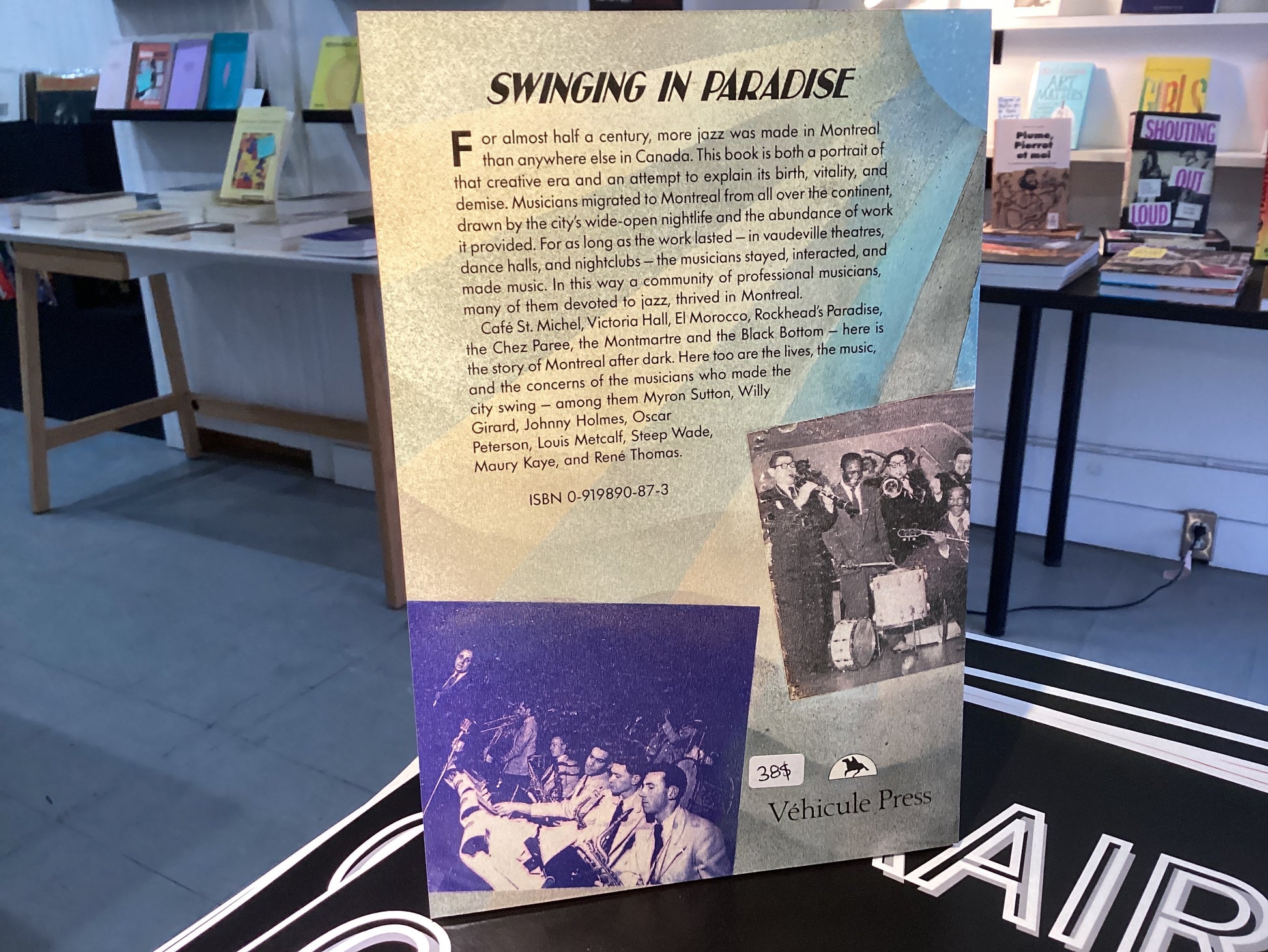 Swinging in Paradise: The Story of Jazz in Montreal, First Edition