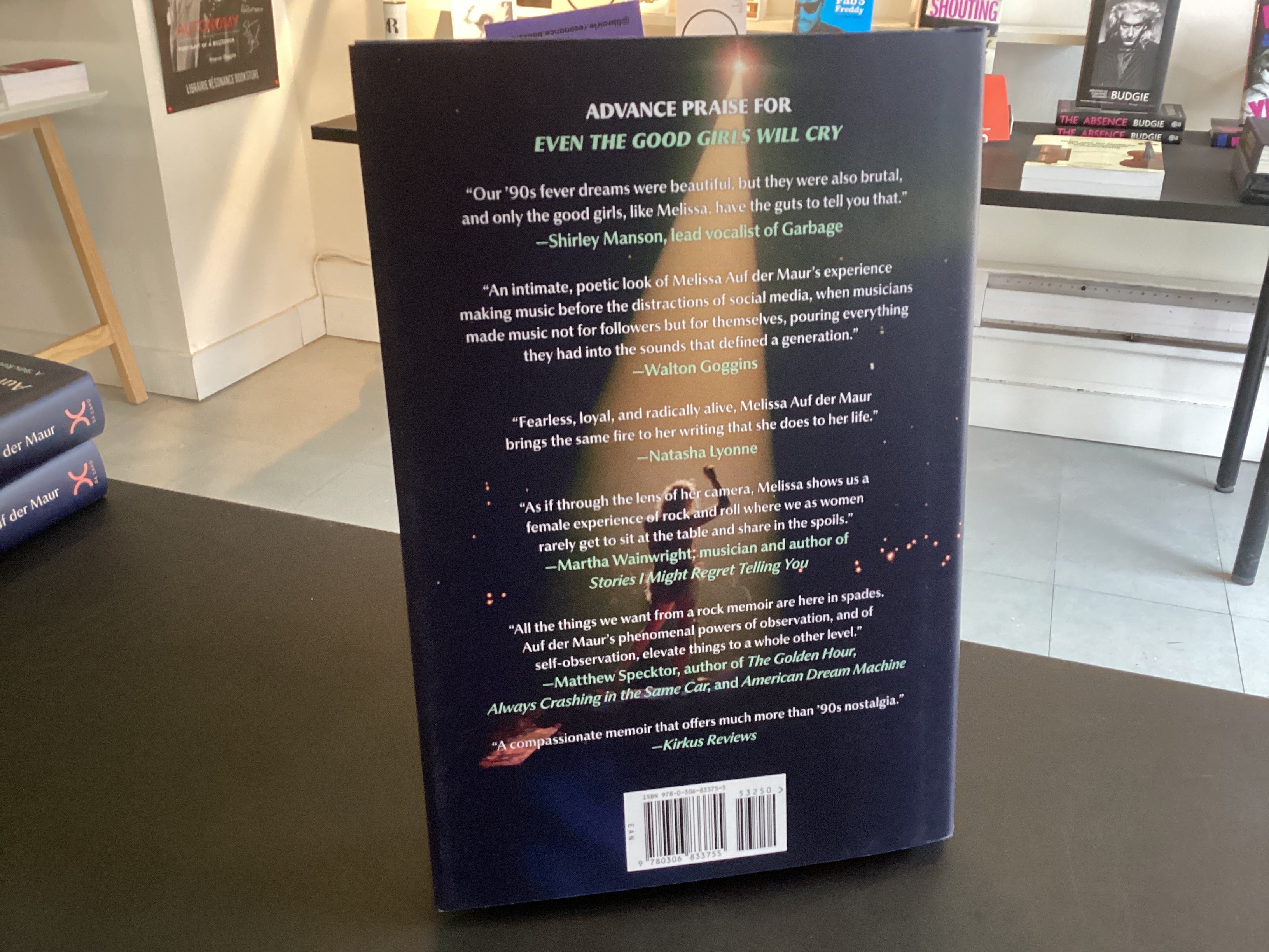 SIGNED: Even the Good Girls Will Cry: A '90s Rock Memoir