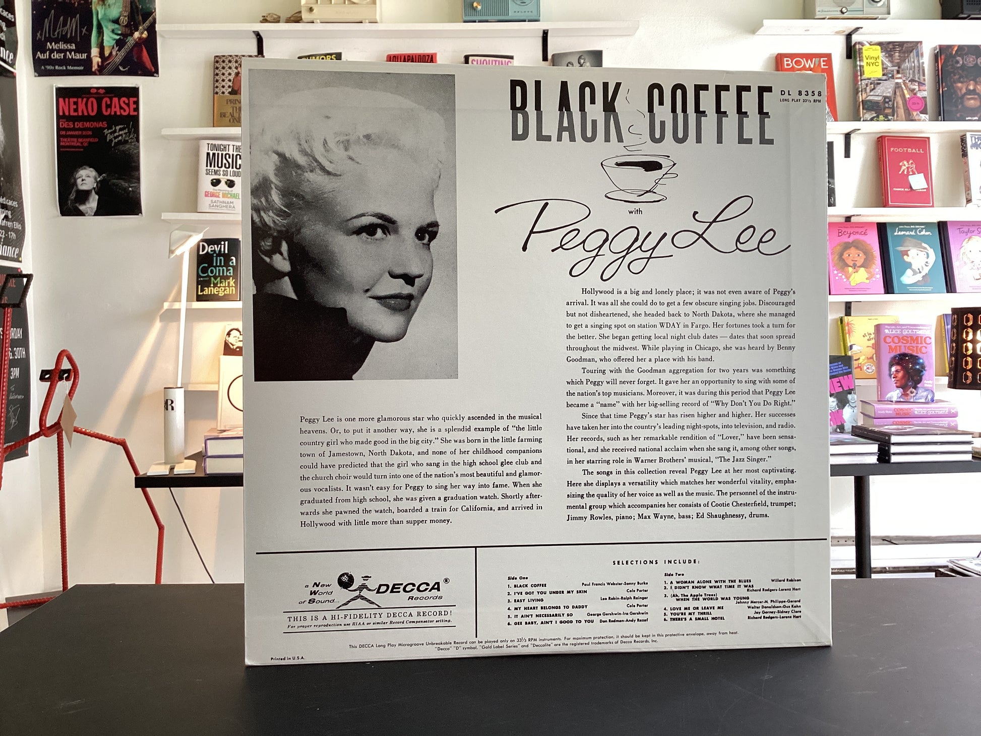 Peggy Lee	Black Coffee