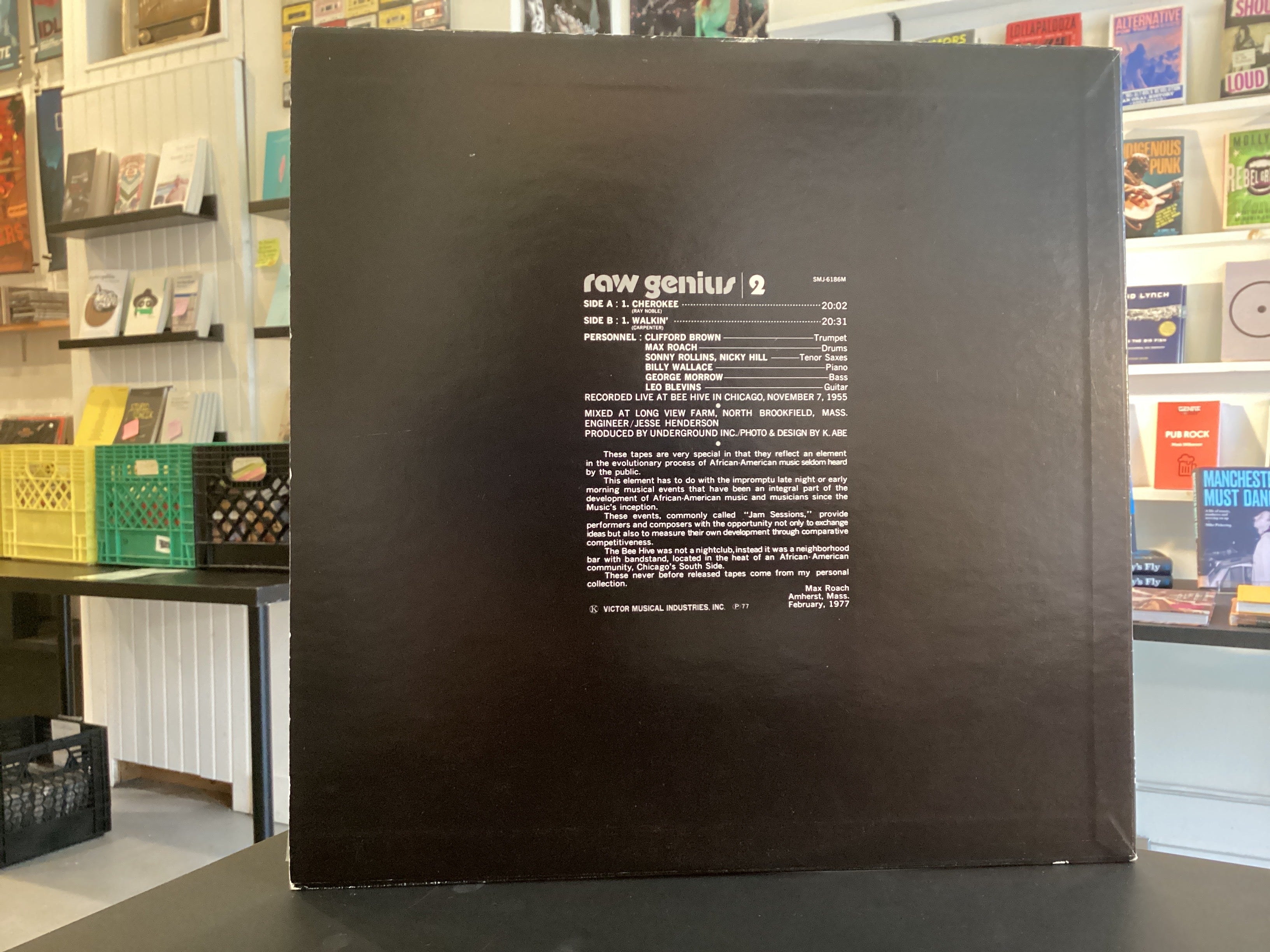 Clifford Brown & Max Roach	Raw Genius - Live At Bee Hive Chicago 1955 Vol 2
