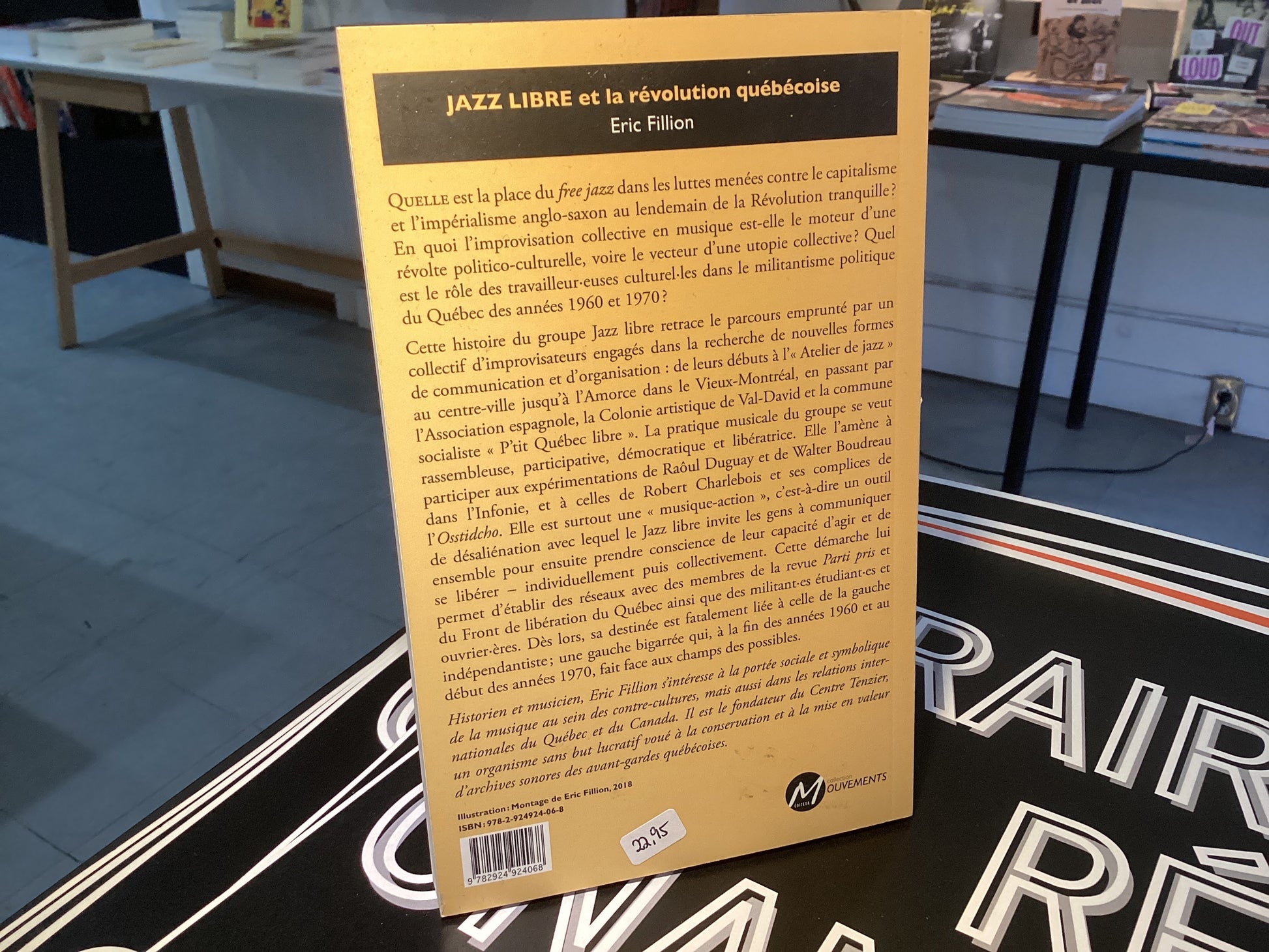Jazz libre et la révolution québécoise : Musique-action, 1967-1975