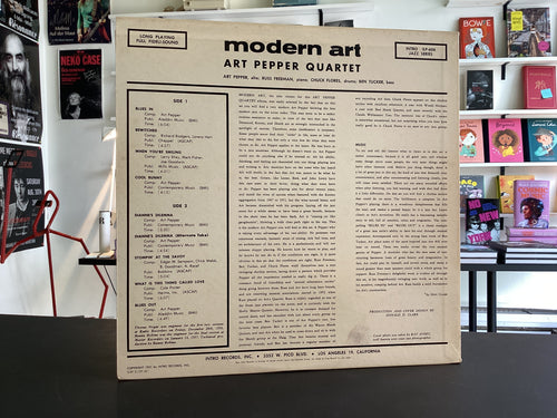 Art Pepper Quartet	Modern Art