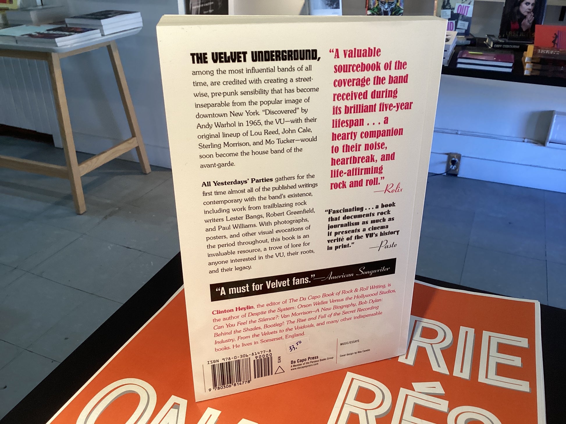 All Yesterdays' Parties: The Velvet Underground in Print, 1966-1971