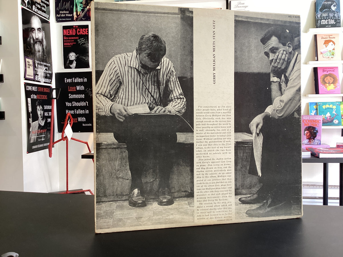 Gerry Mulligan and Stan Getz Getz Meets Mulligan In Hi-FI