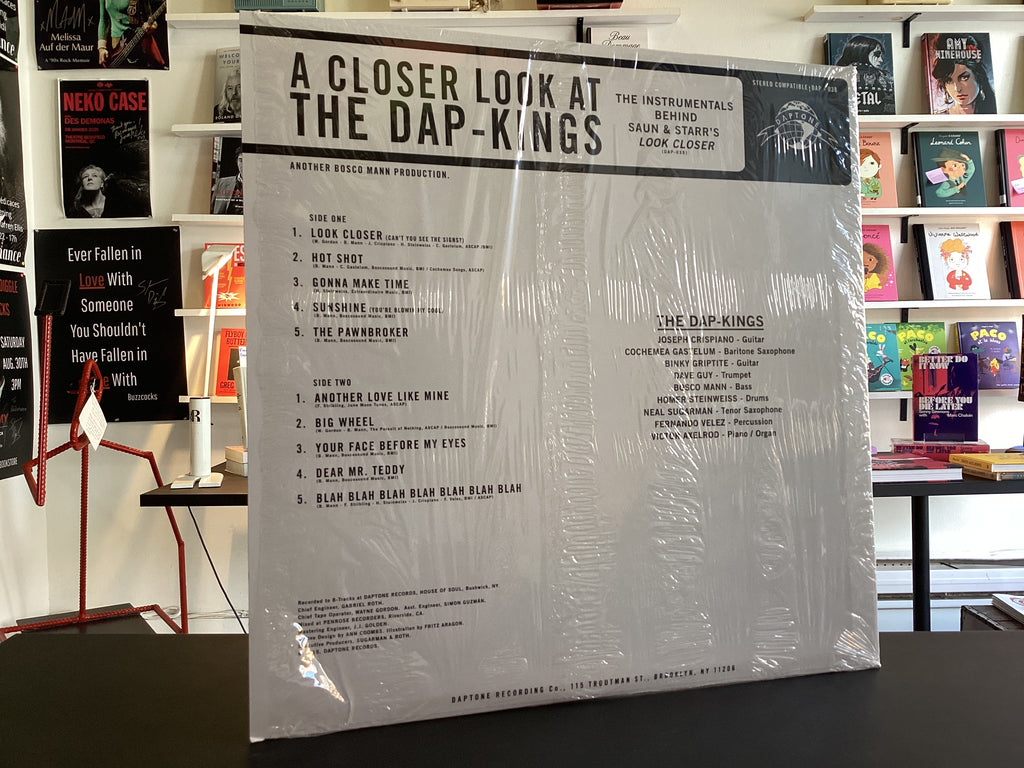 The Dap-Kings – A Closer Look At The Dap-Kings - The Instrumentals Behind Saun And Starr's 'Look Closer'