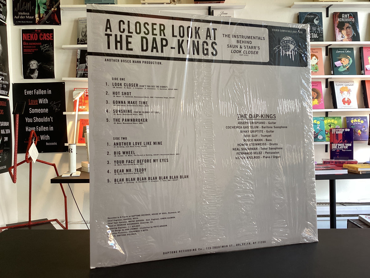 The Dap-Kings – A Closer Look At The Dap-Kings - The Instrumentals Behind Saun And Starr's 'Look Closer'