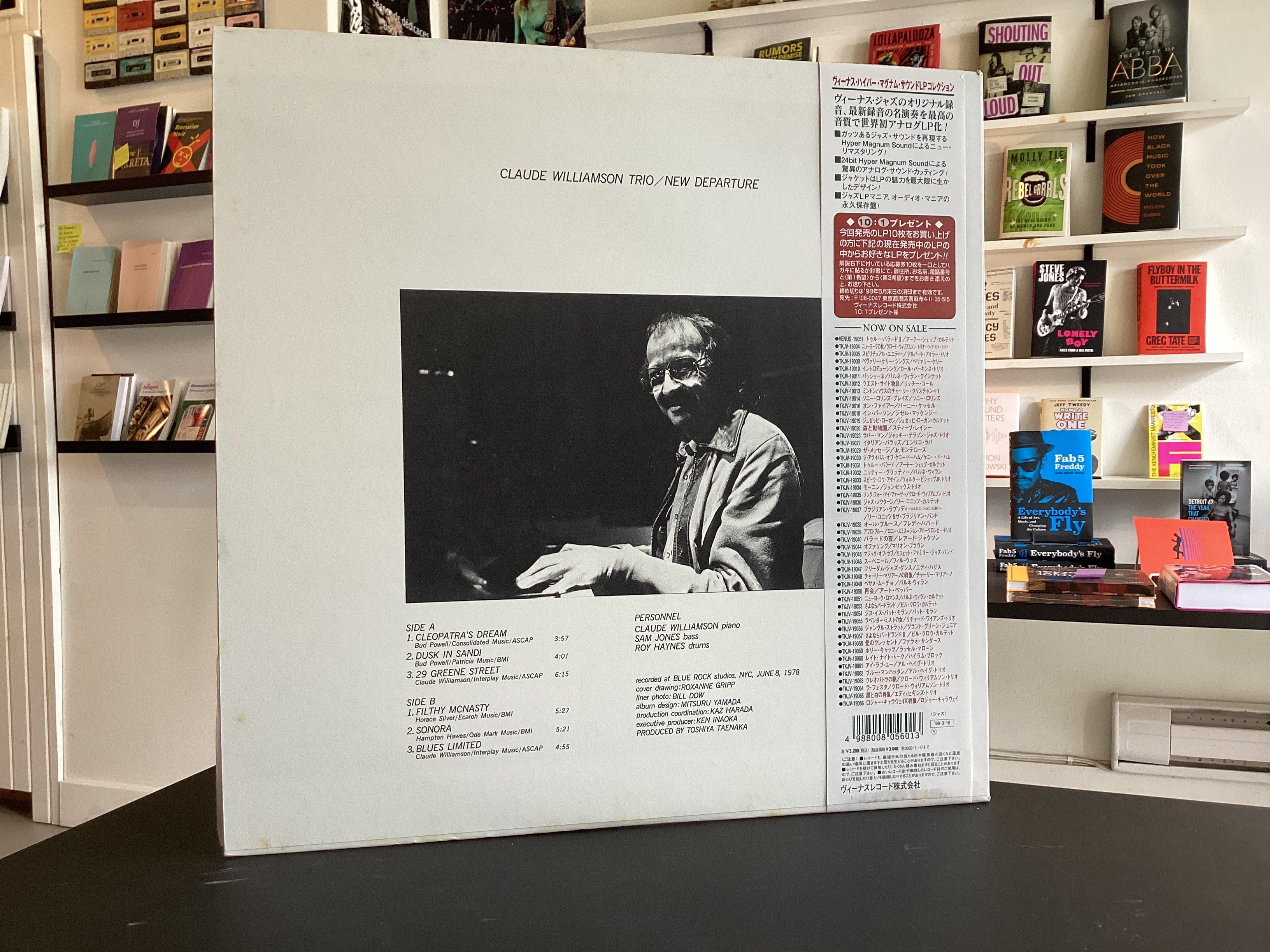 Claude Williamson Trio	New Departure