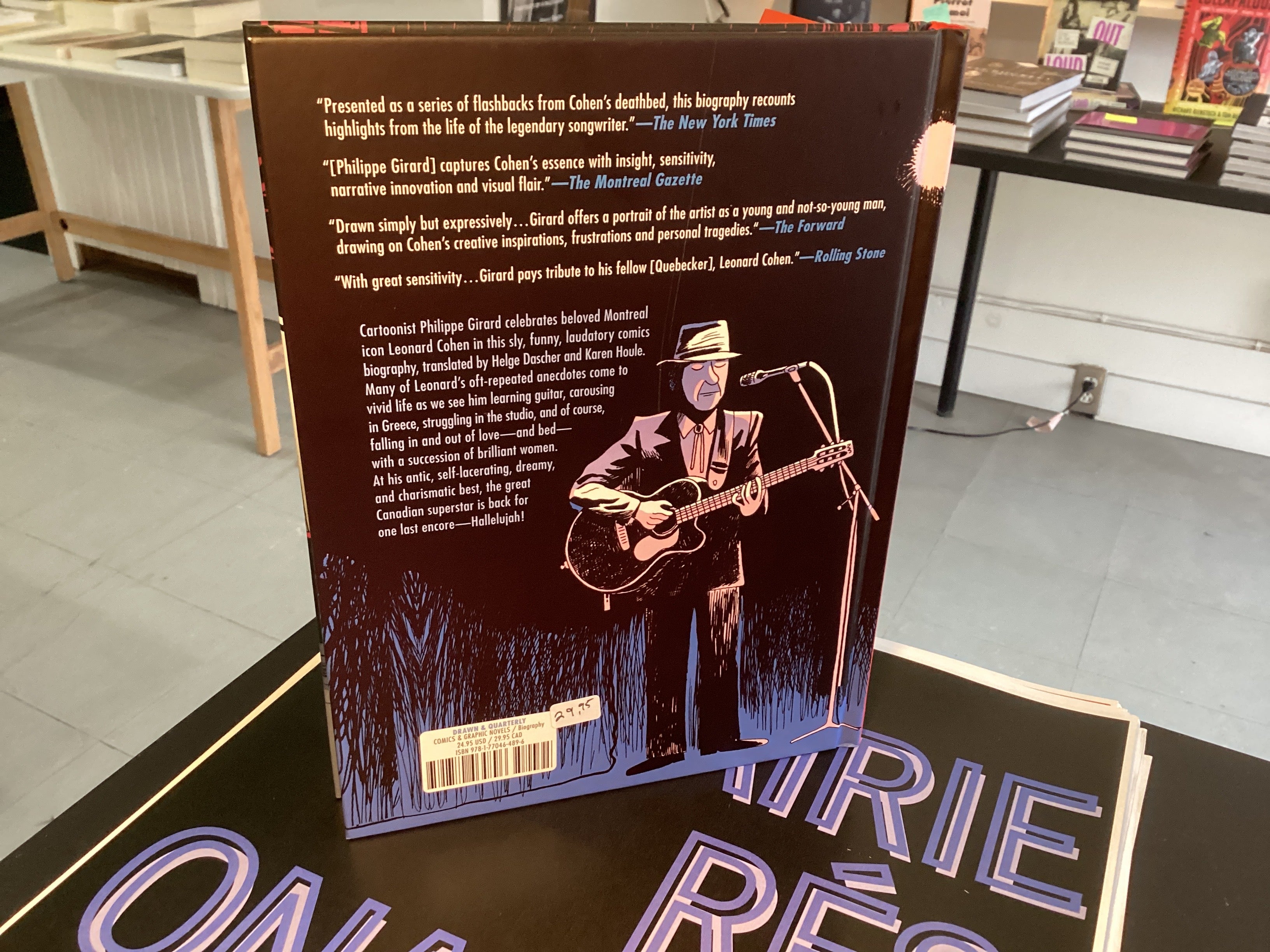 Leonard Cohen On a Wire