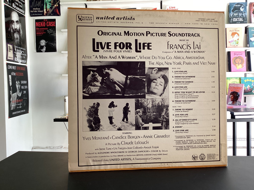 Live for Life (Vivre pour vivre) Soundtrack