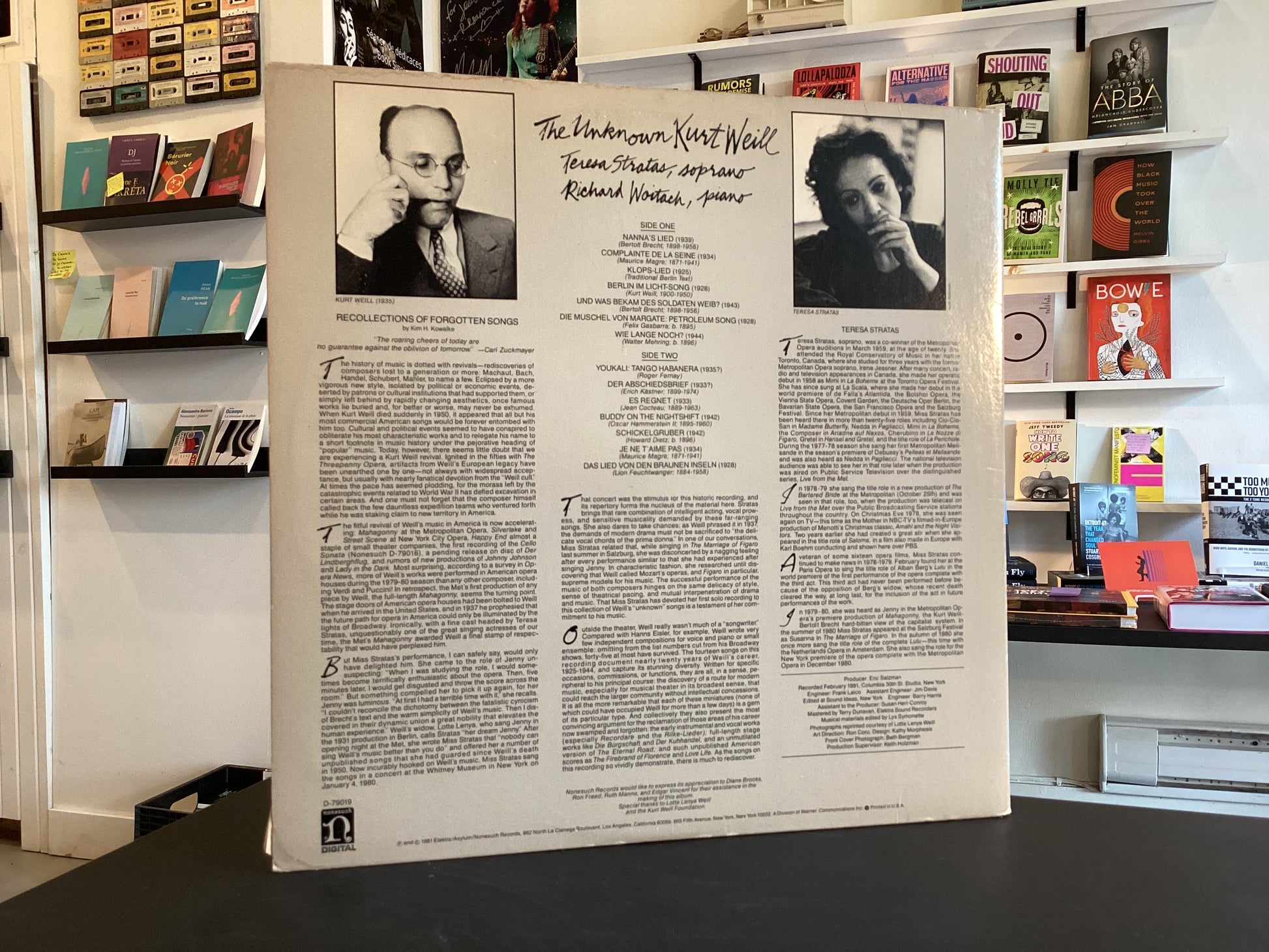 Teresa Stratas - The Unknown Kurt Weill