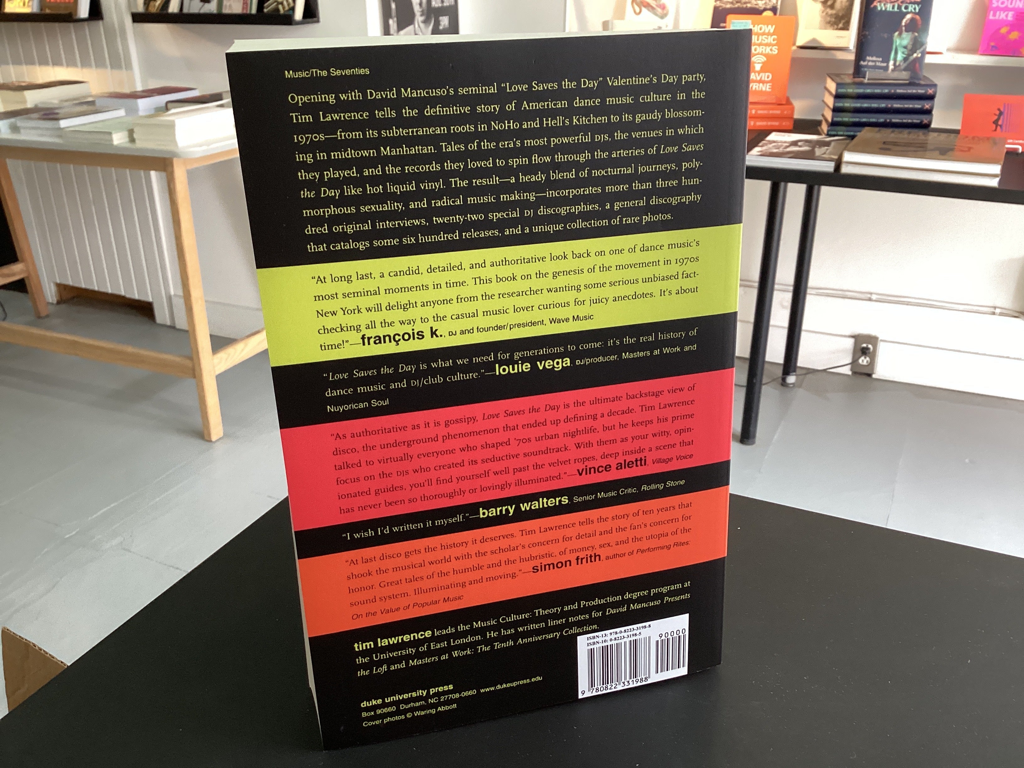 Love Saves the Day: A History of American Dance Music Culture, 1970-1979