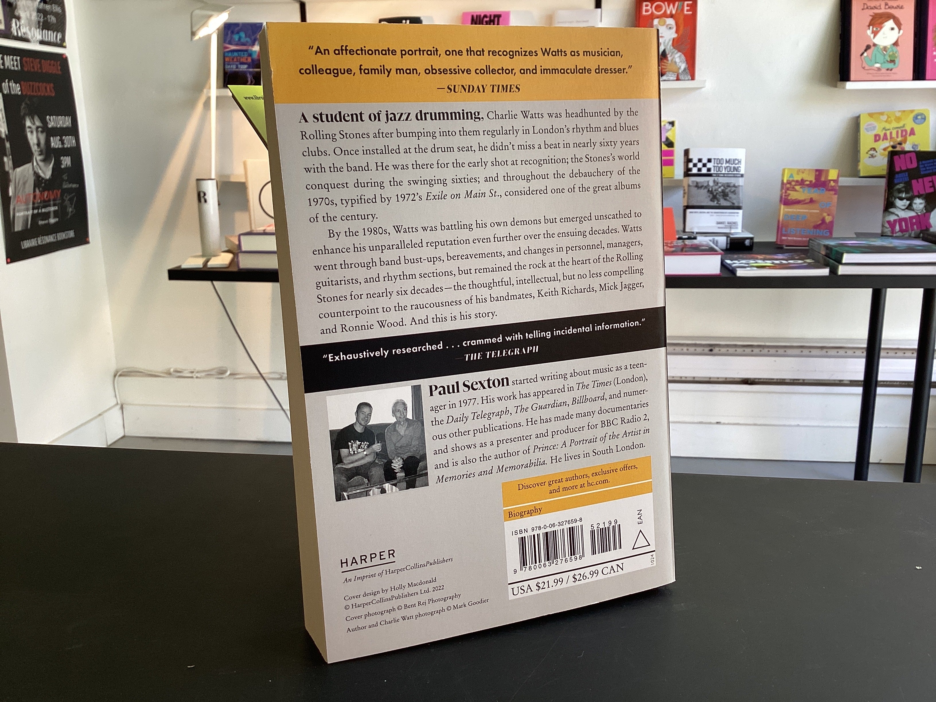 Charlie's Good Tonight: The Life, the Times, and the Rolling Stones: The Authorized Biography of Charlie Watts 