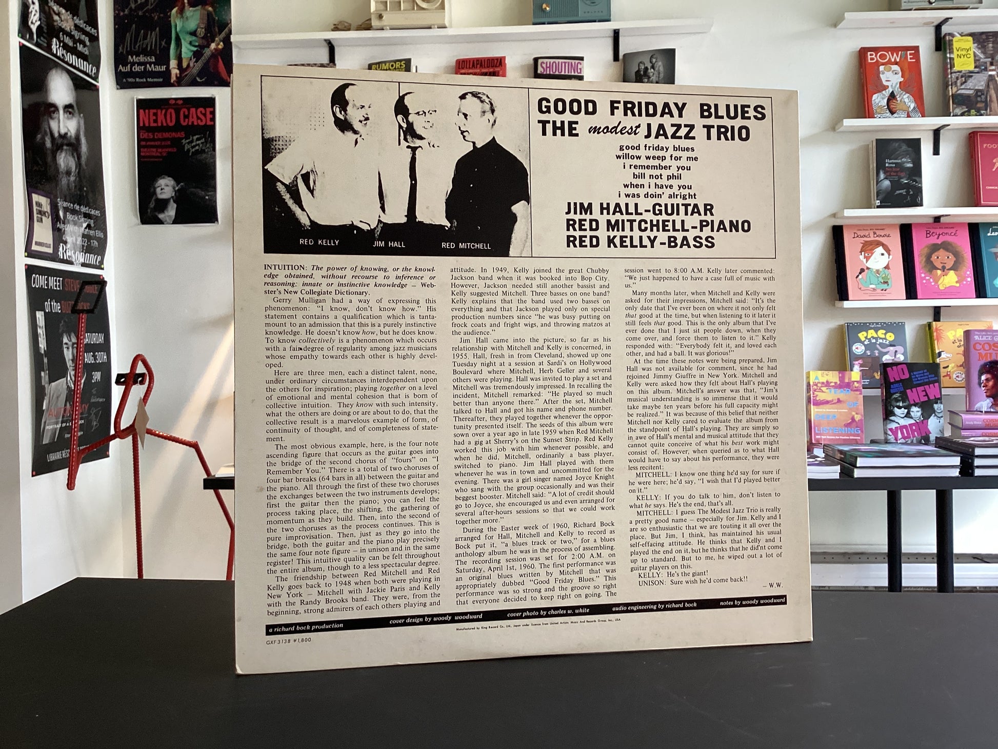 The Modest Jazz Trio - Jim Hall - Red Mitchell - Red Kelly	Good Friday Blues: The Modest Jazz Trio