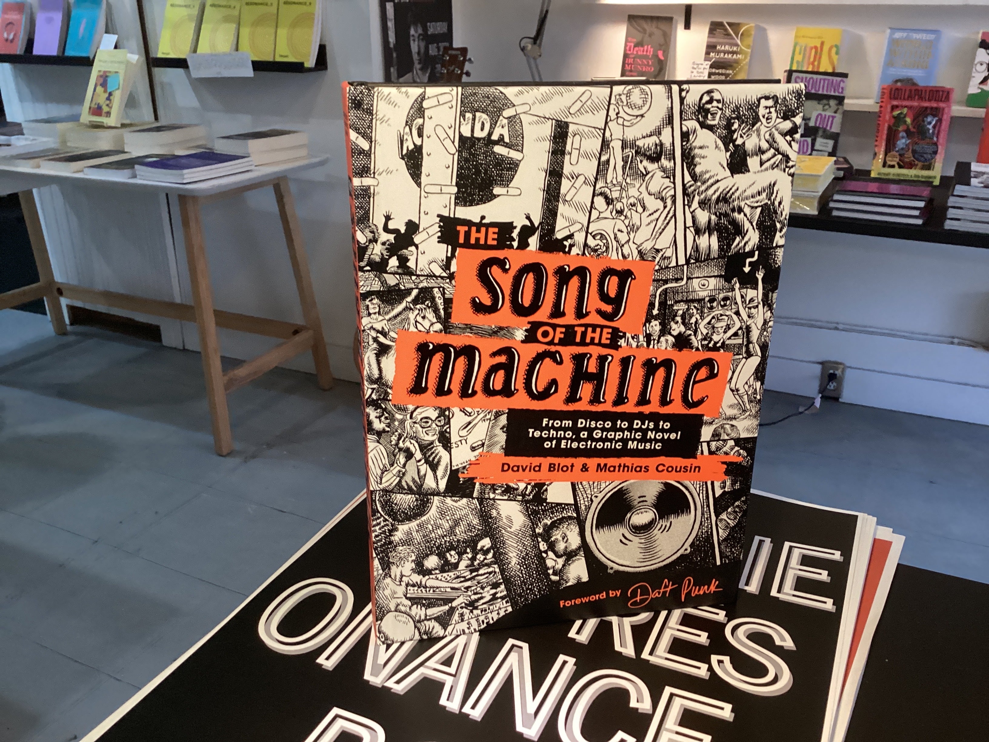 The Song of the Machine: From Disco to DJs to Techno, a Graphic Novel of Electronic Music