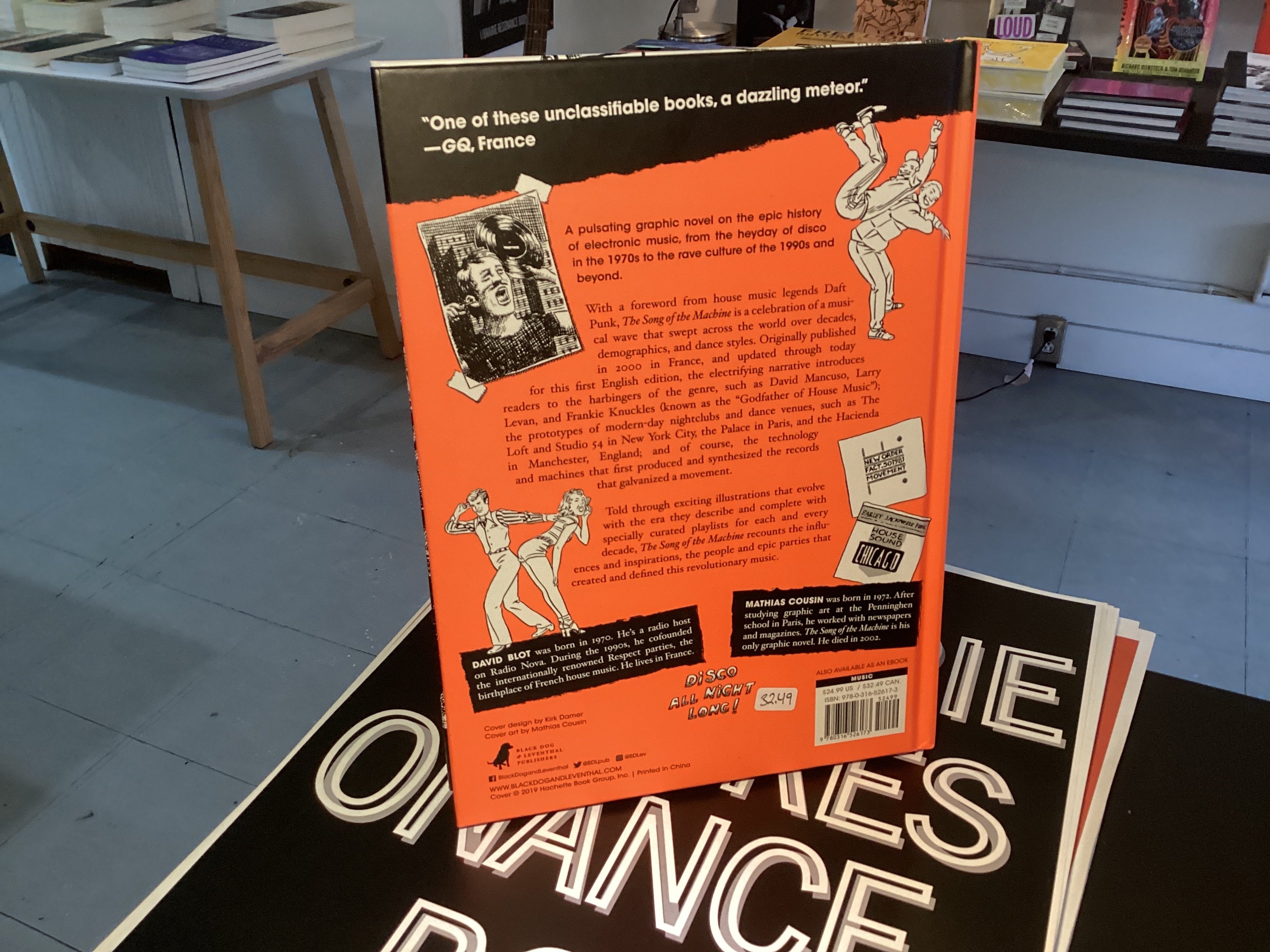 The Song of the Machine: From Disco to DJs to Techno, a Graphic Novel of Electronic Music