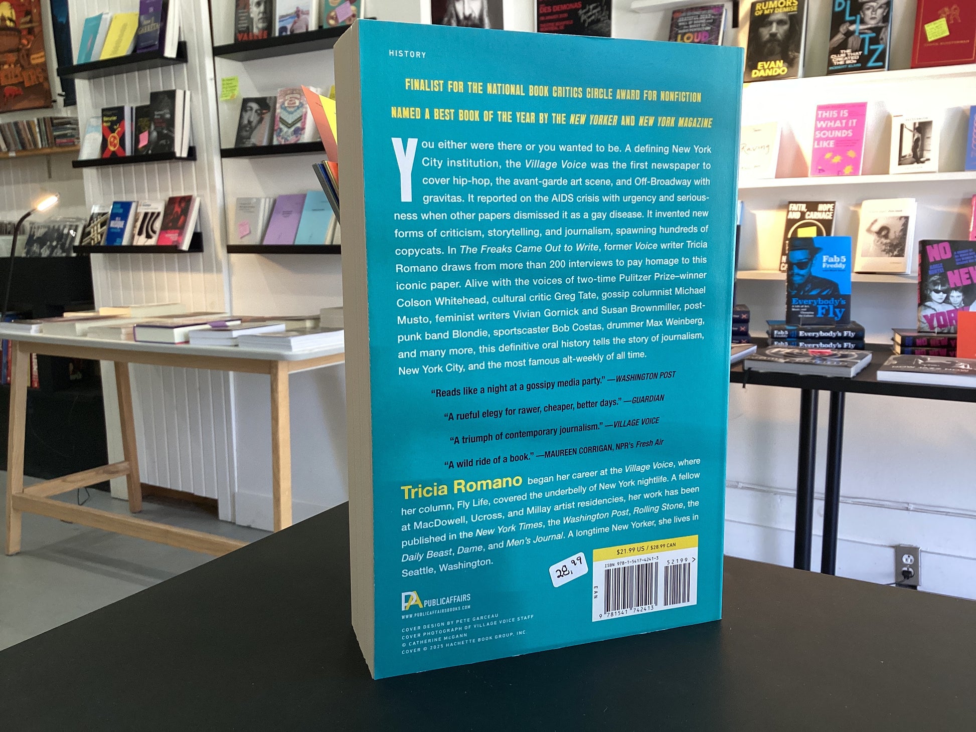 The Freaks Came Out to Write: The Definitive History of the Village Voice, the Radical Paper That Changed American Culture