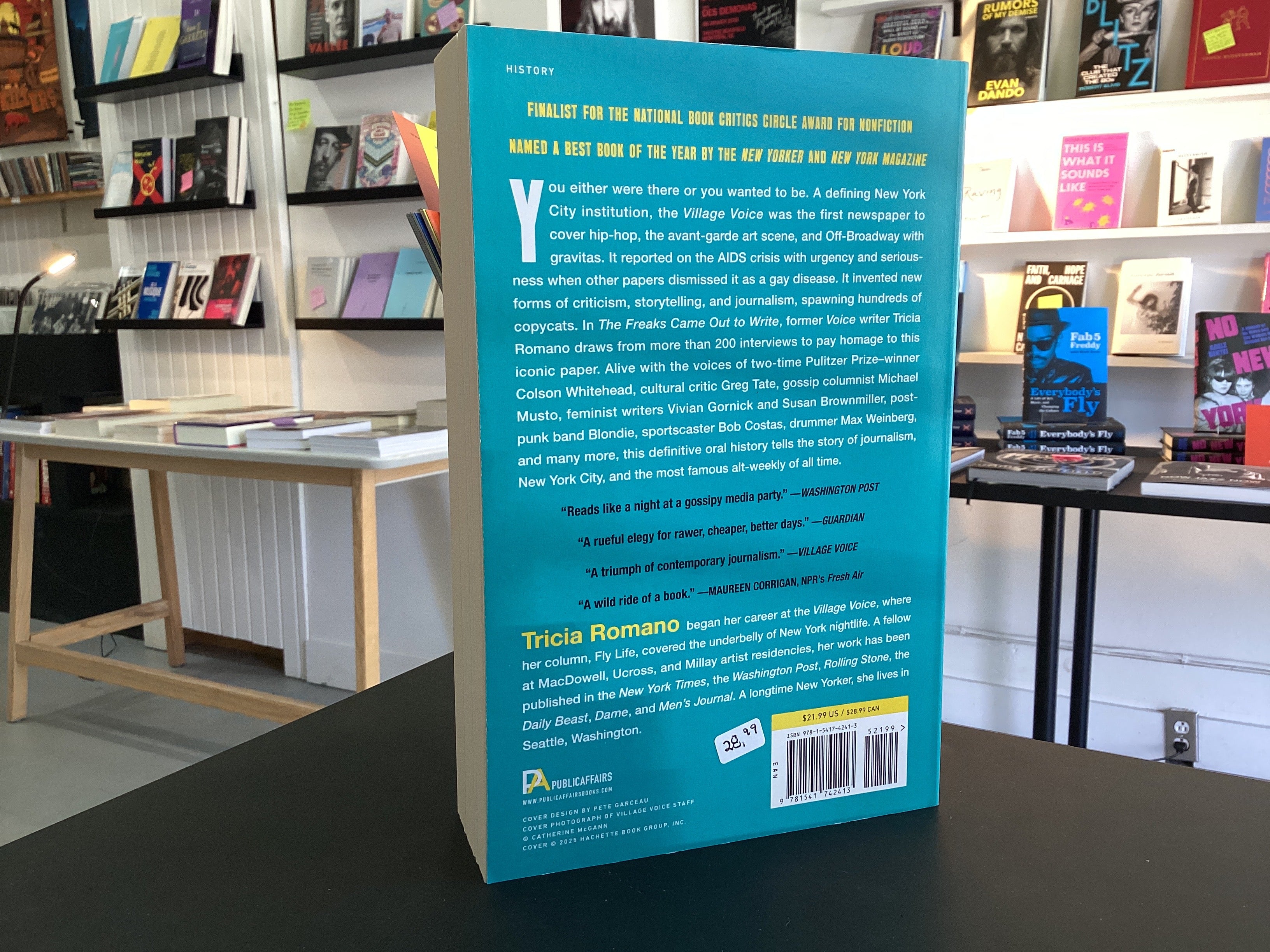 The Freaks Came Out to Write: The Definitive History of the Village Voice, the Radical Paper That Changed American Culture