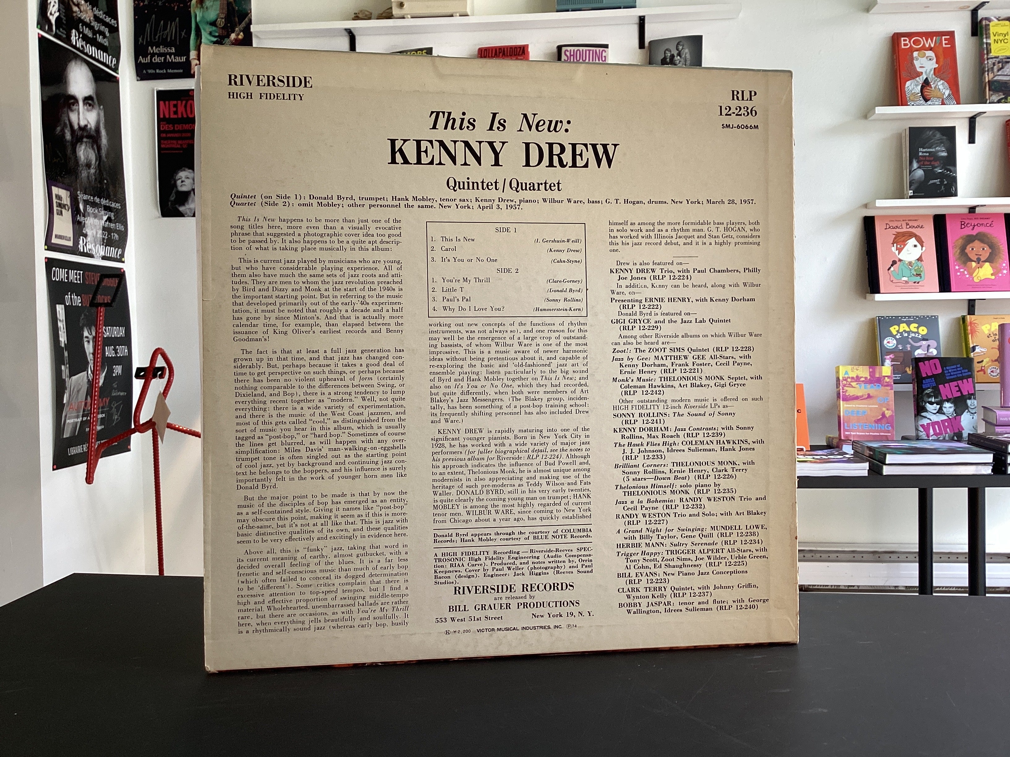 Kenny Drew Quintet / Quartet	This Is New