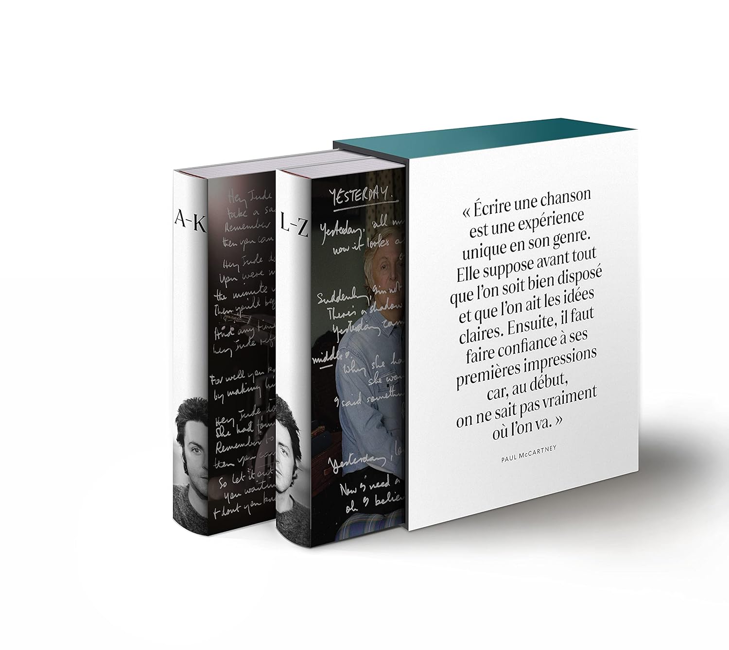 PAUL MCCARTNEY - PAROLES ET SOUVENIR DE 1956 À AUJOURD'HUI (COFFRET 2 VOLUMES)