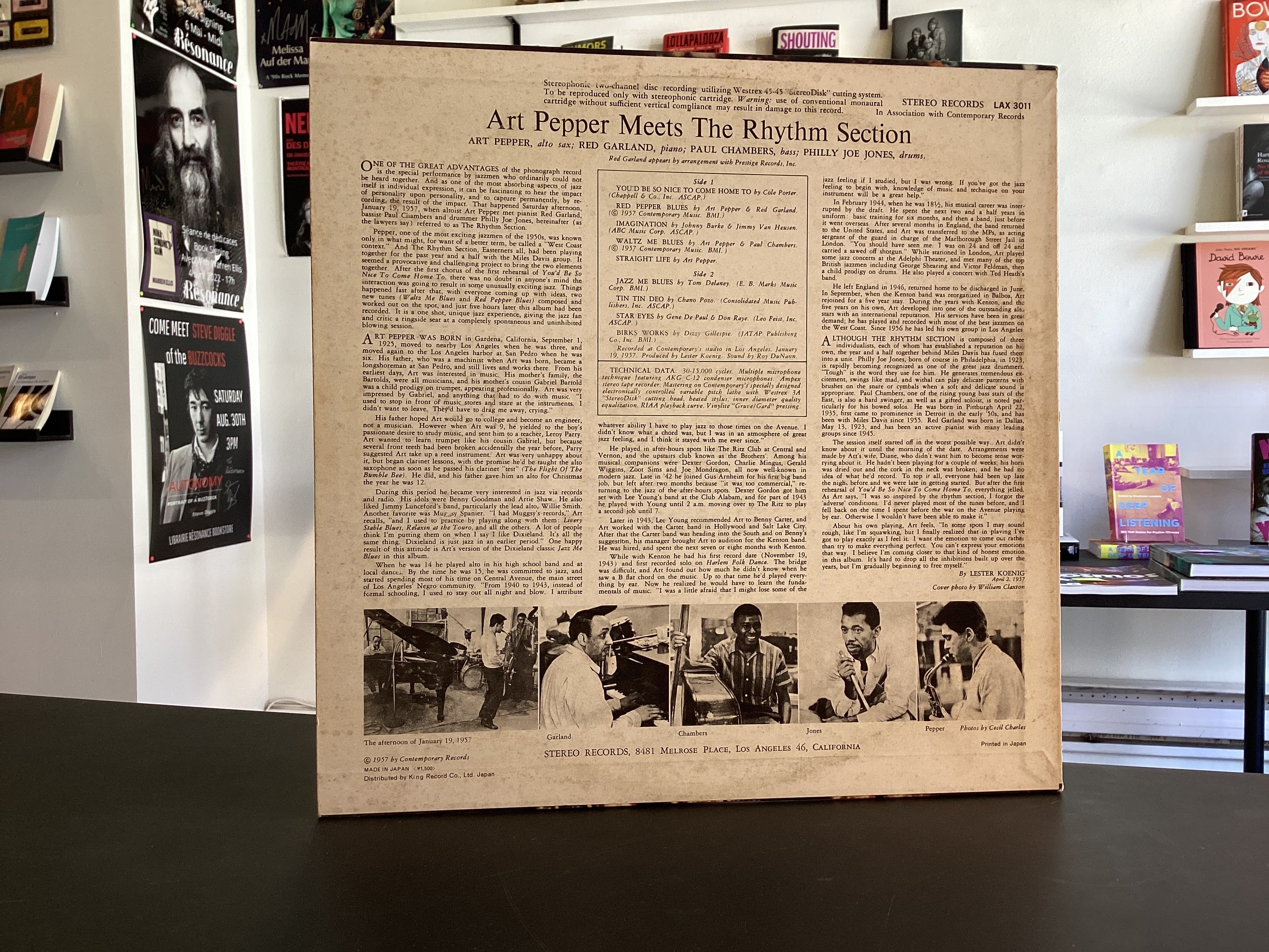Art Pepper	Art Pepper Meets The Rhythm Section