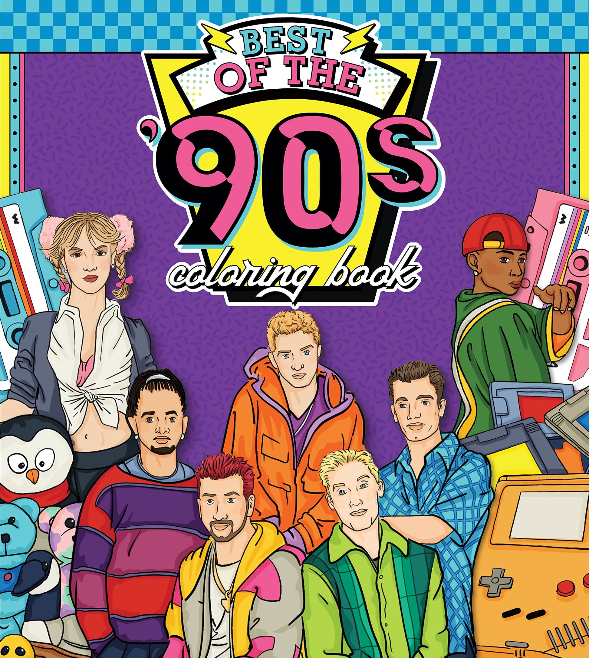 The Best of the '90s Coloring Book: Color your way through 1990s art & pop culture