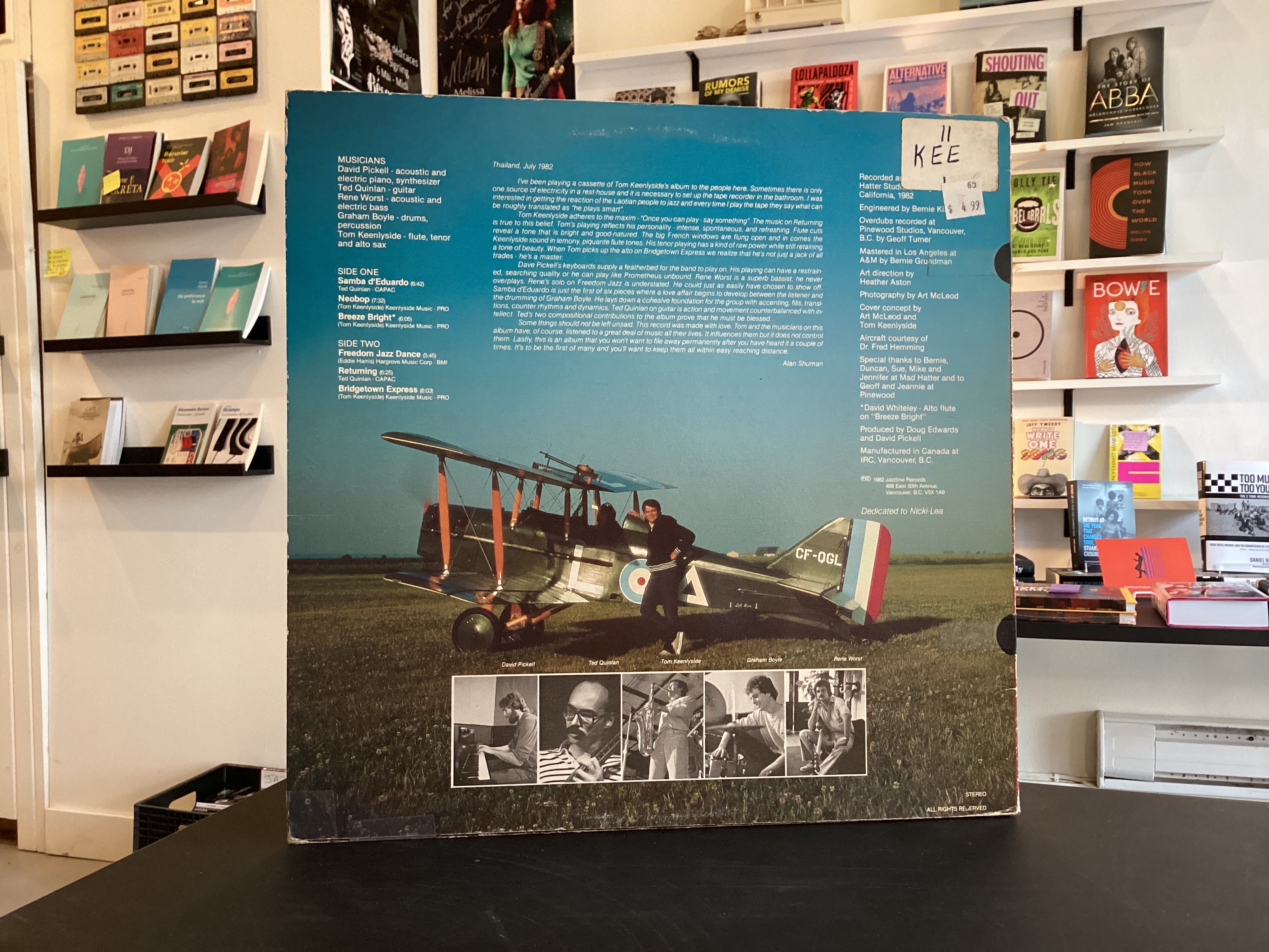 Tom Keenlyside Quintet - Returning