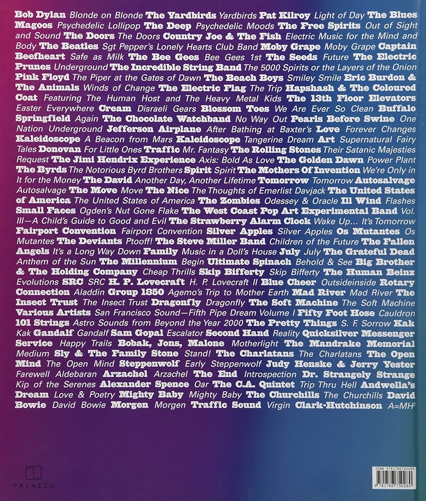 Psychedelia: 101 Iconic Underground Rock Albums, 1966-1970 