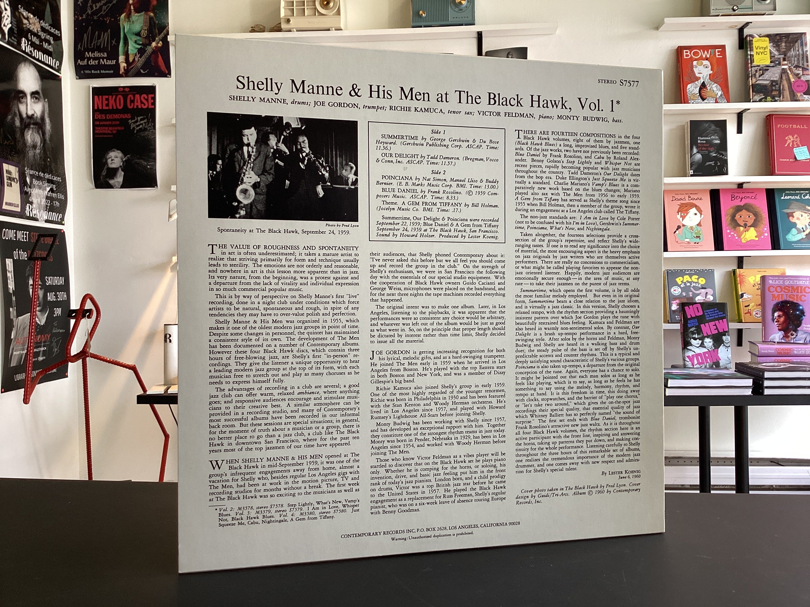 Shelly Manne & His Men	At The Black Hawk Vol. 1