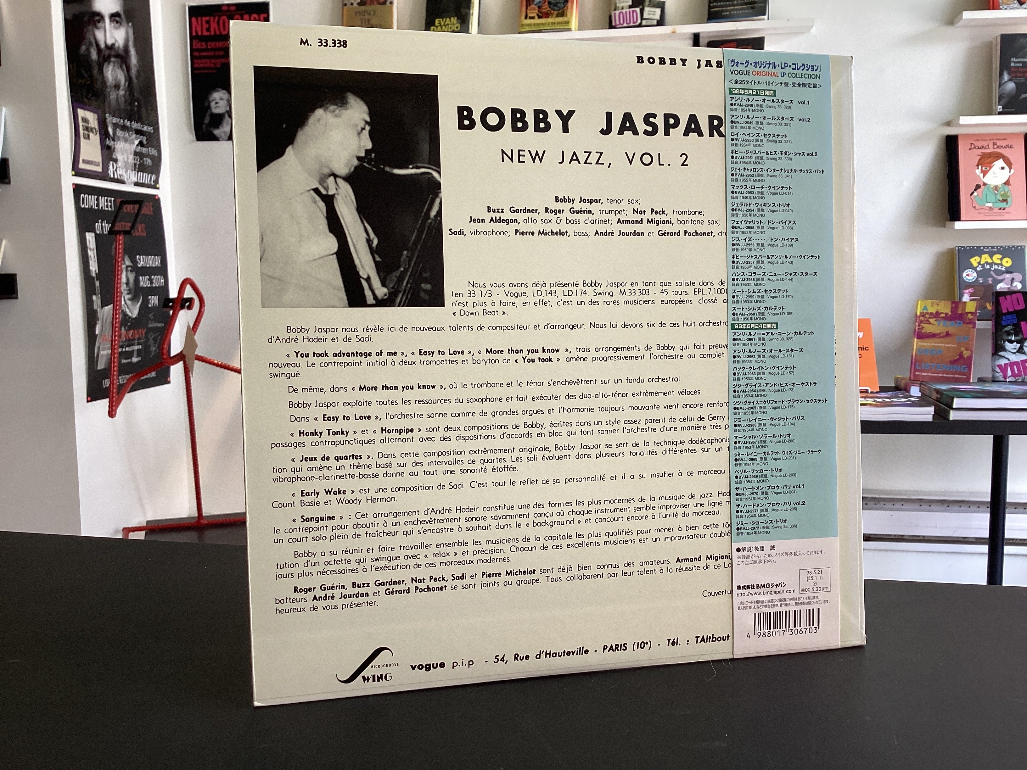 Bobby Jaspar	New Jazz Vol. 2