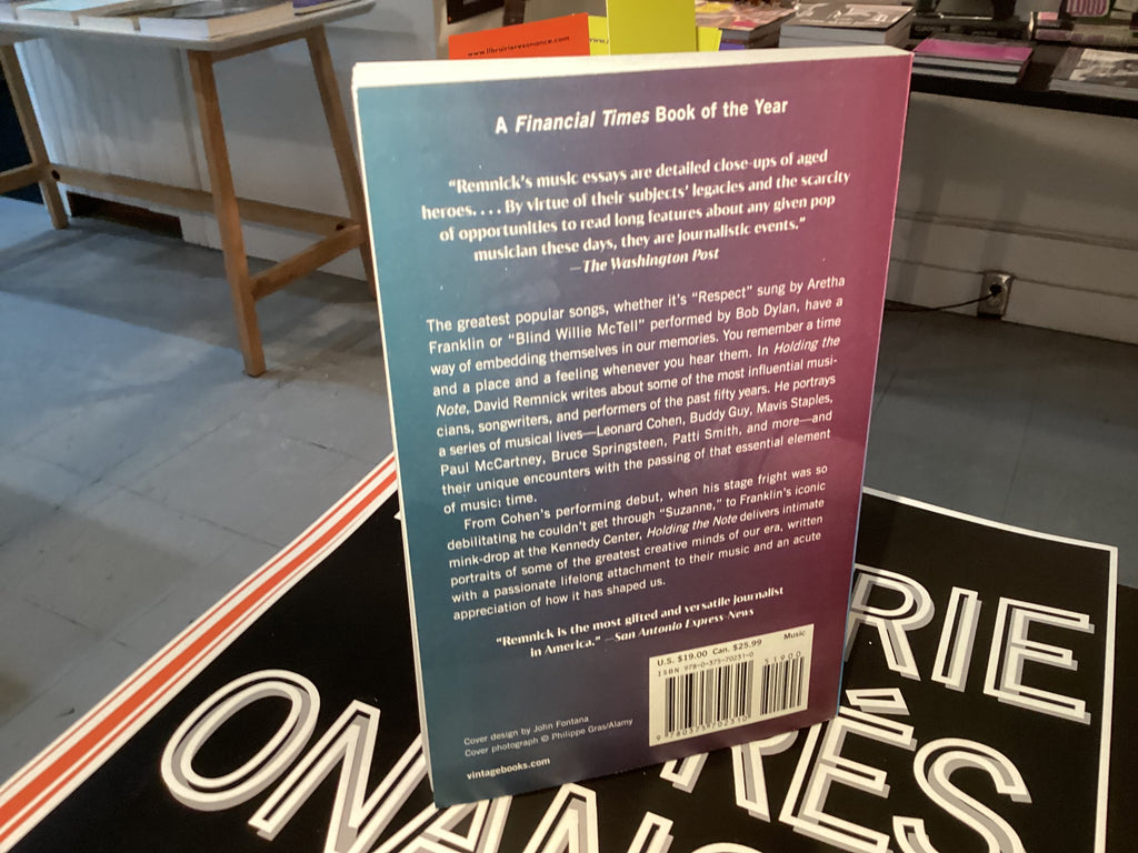 Holding the Note: Profiles in Popular Music