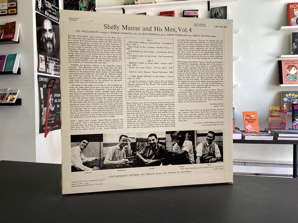 Shelly Manne & His Men – Vol. 4	Swinging Sounds