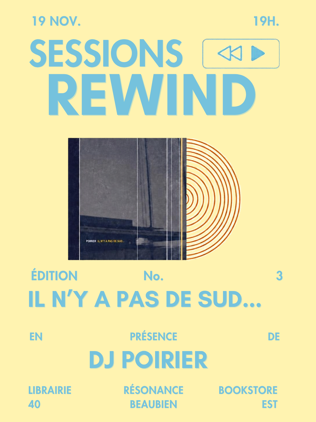 DJ POIRIER - IL N'Y A PAS DE SUD...