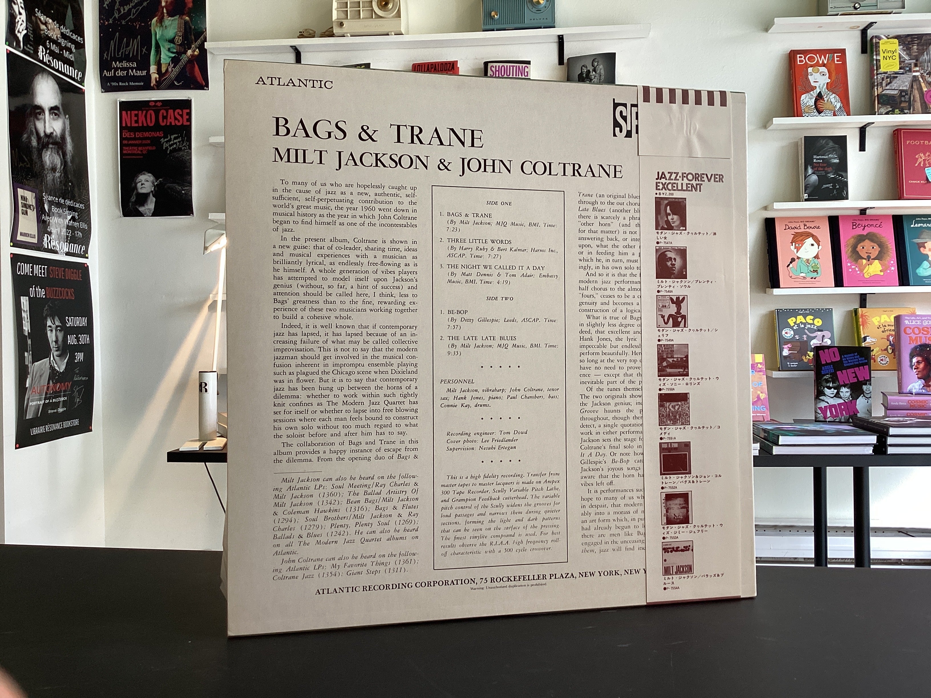 Milt Jackson & John Coltrane	Bags & Trane