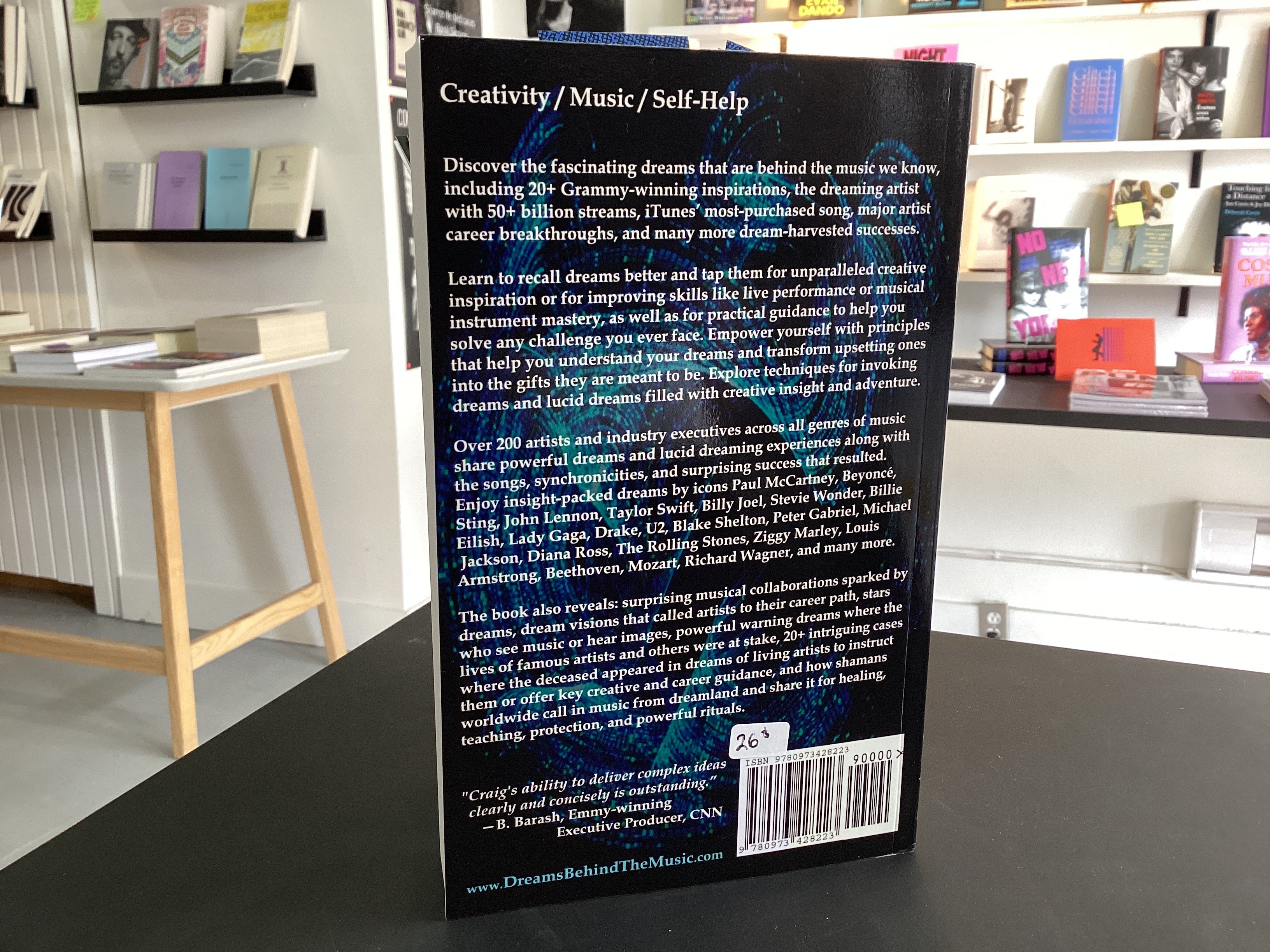 The Dreams Behind The Music: Learn Creative Dreaming as 100+ Top Artists Reveal their Breakthrough Inspirations