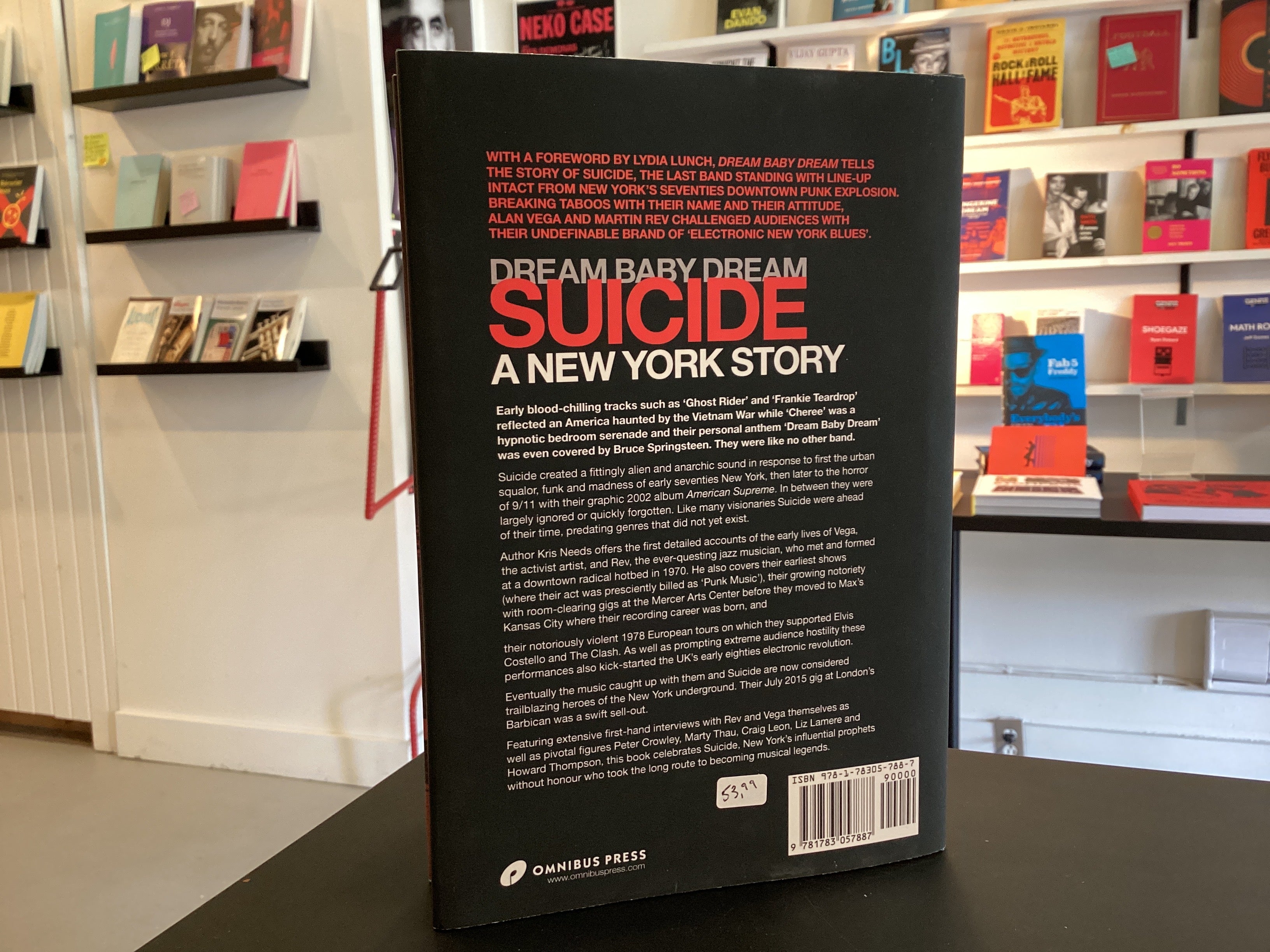Dream Baby Dream: Suicide - A New York Story