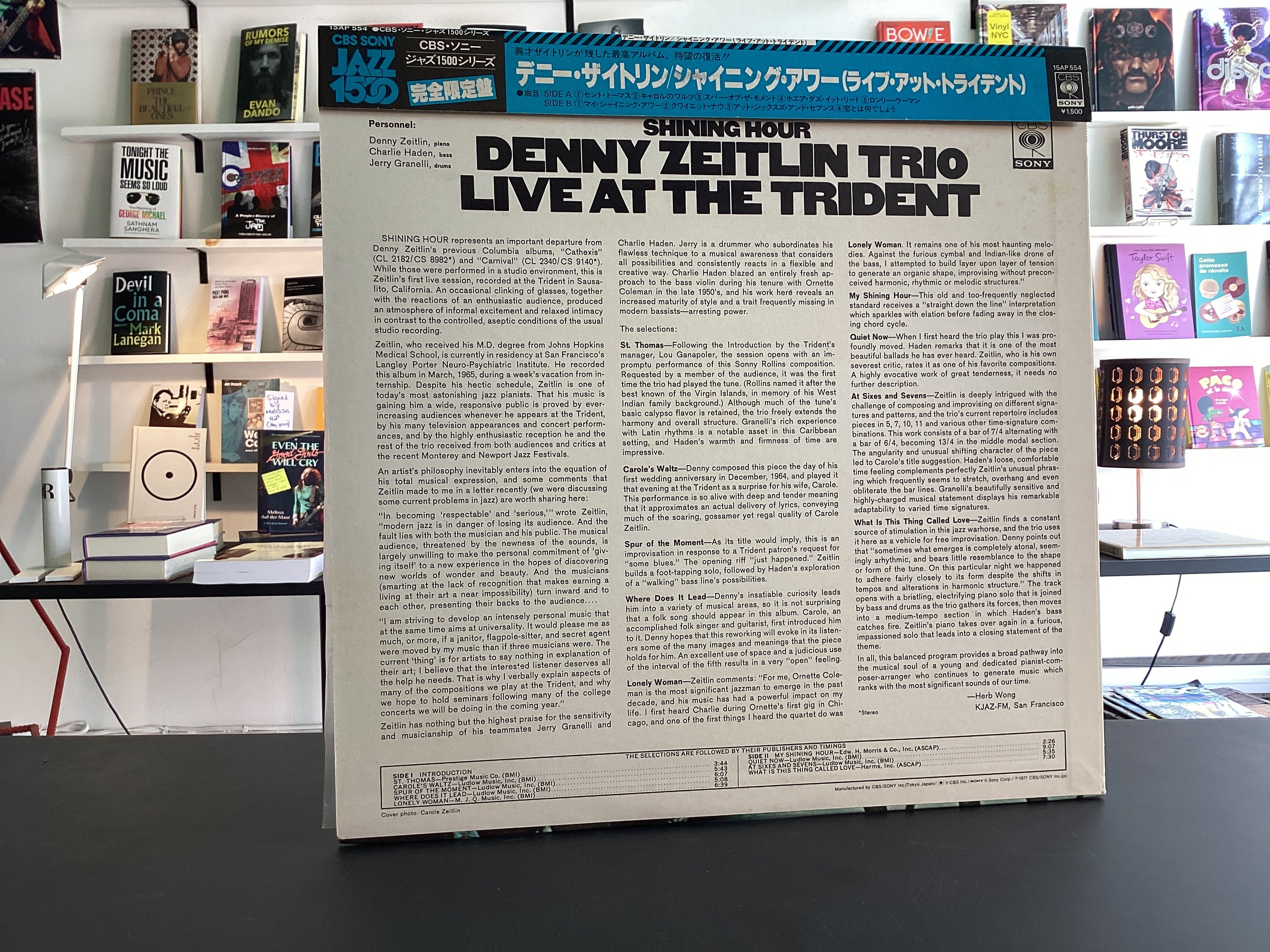 Denny Zeitlin	Shining Hour - Live At The Trident