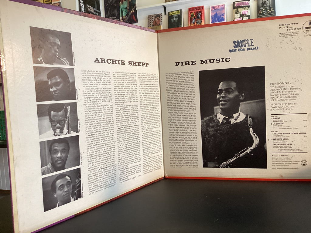 Archie Shepp	Fire Music