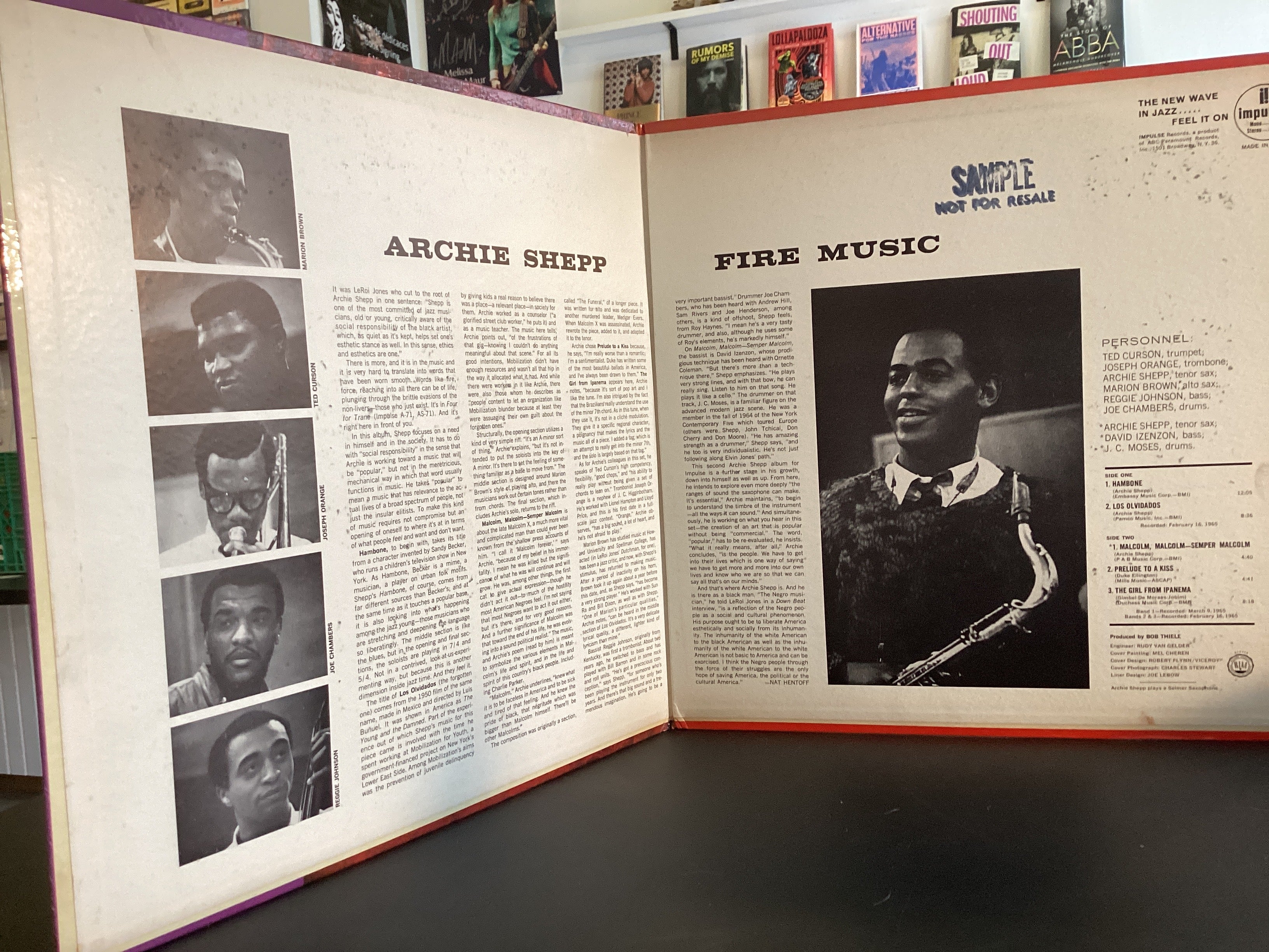 Archie Shepp	Fire Music