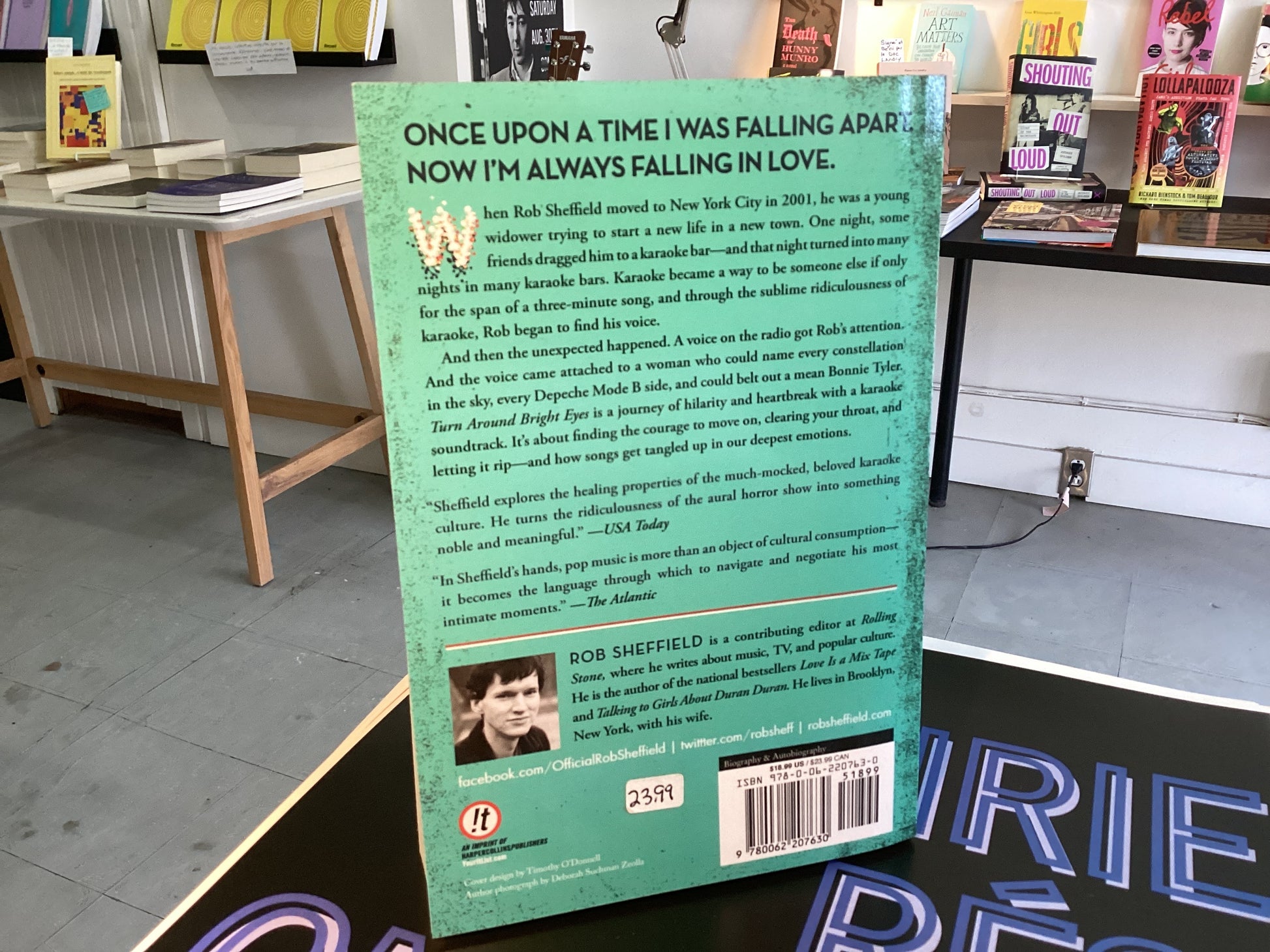 Turn Around Bright Eyes: A Karaoke Journey Of Starting Over, Falling In Love, And Finding Your Voice