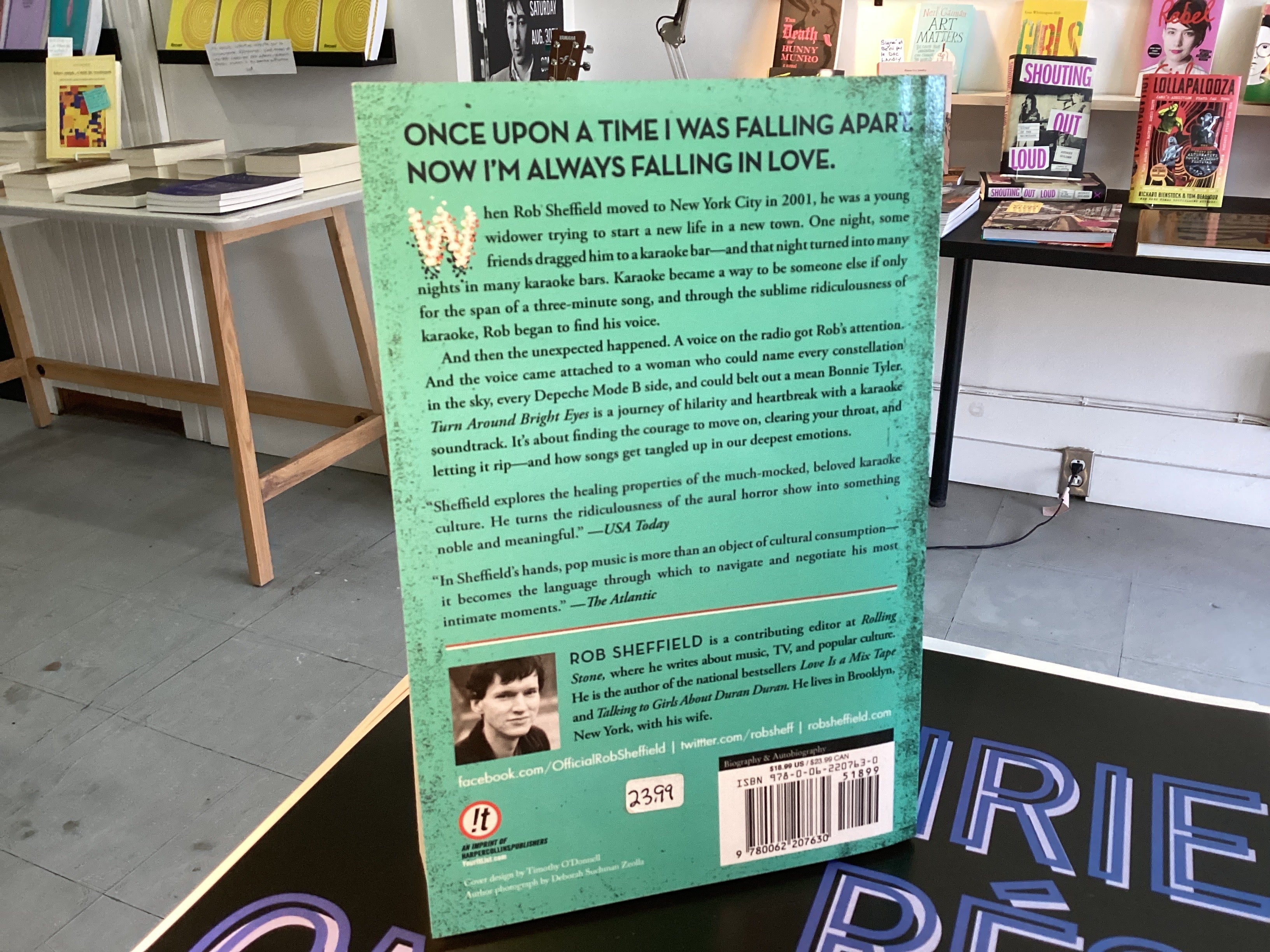Turn Around Bright Eyes: A Karaoke Journey Of Starting Over, Falling In Love, And Finding Your Voice