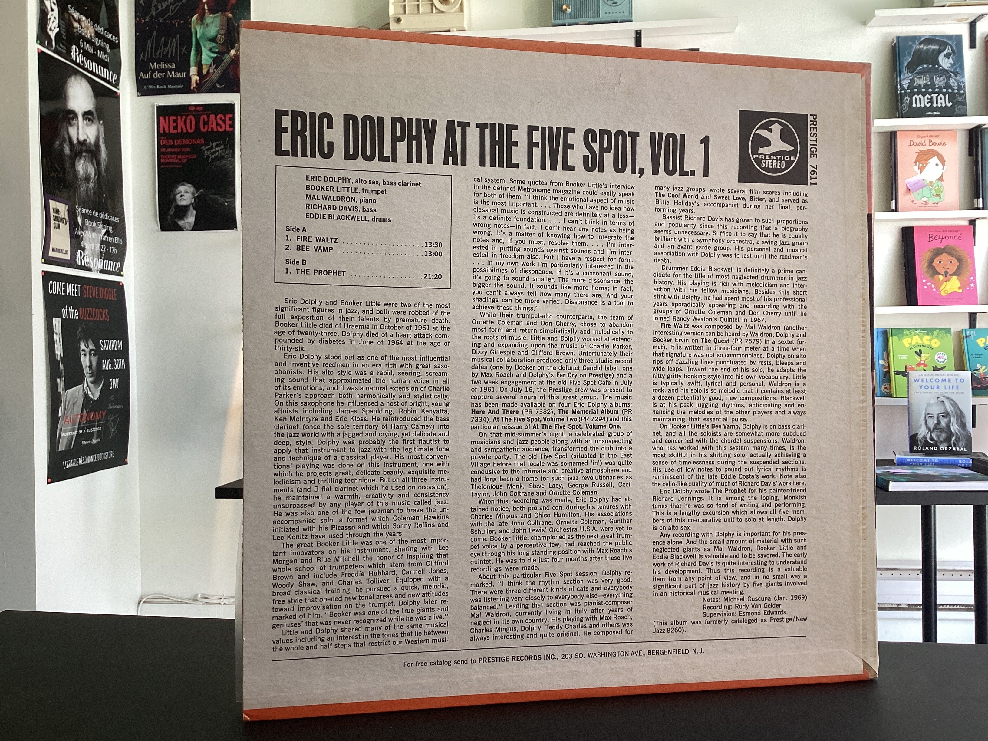 Eric Dolphy	At The Five Spot, Vol. 1