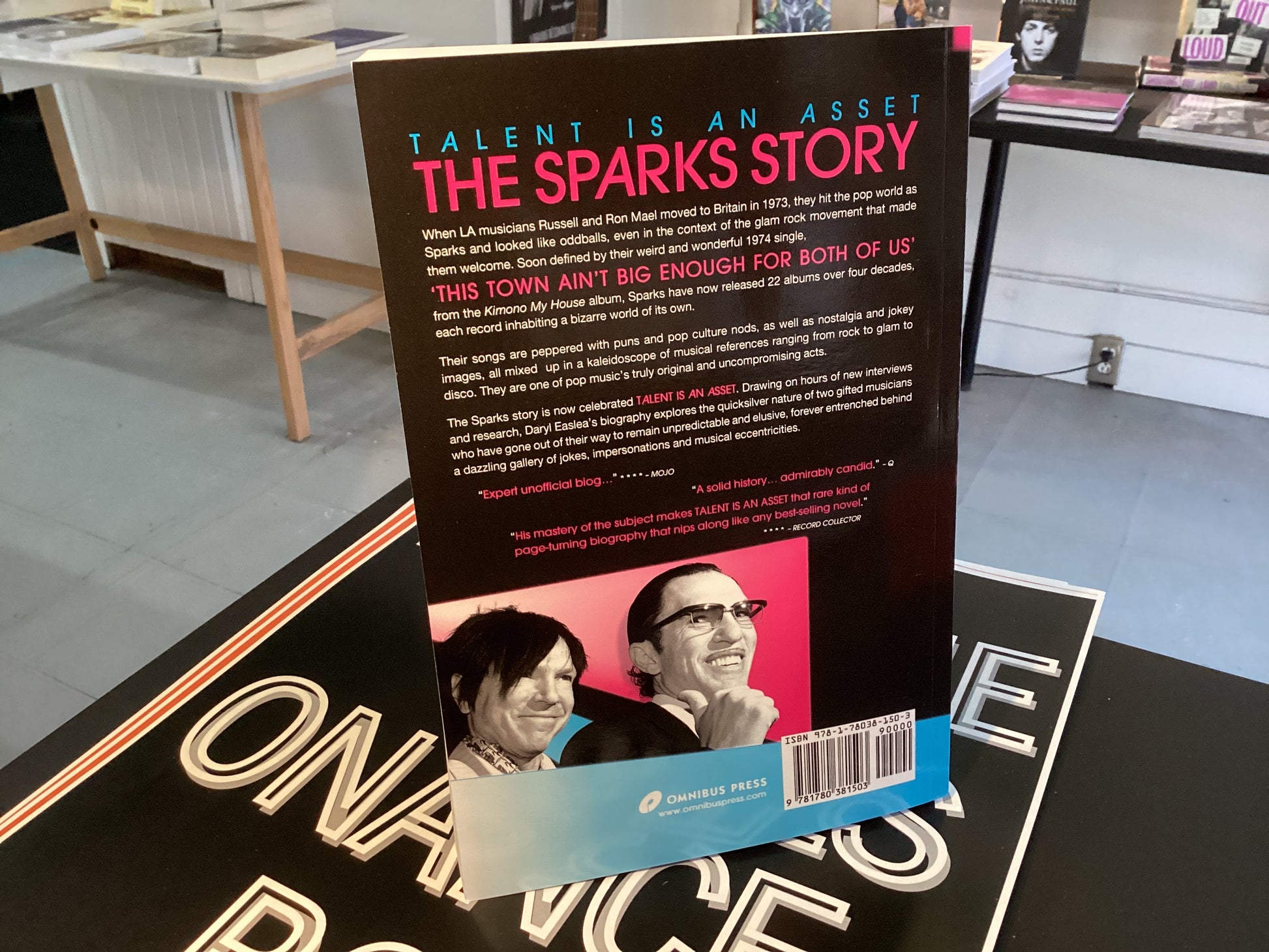 Talent Is An Asset: The Story of Sparks