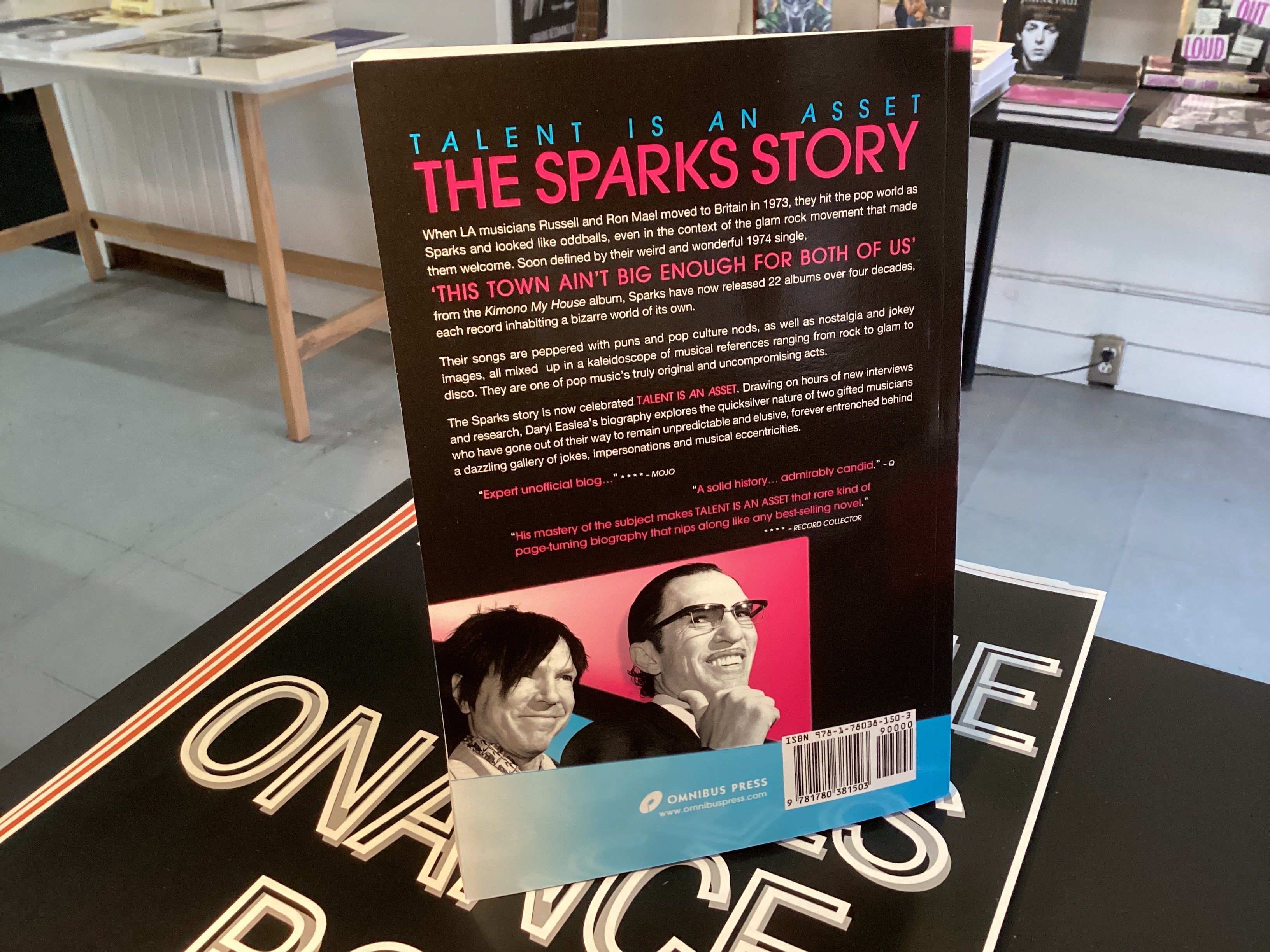 Talent Is An Asset: The Story of Sparks
