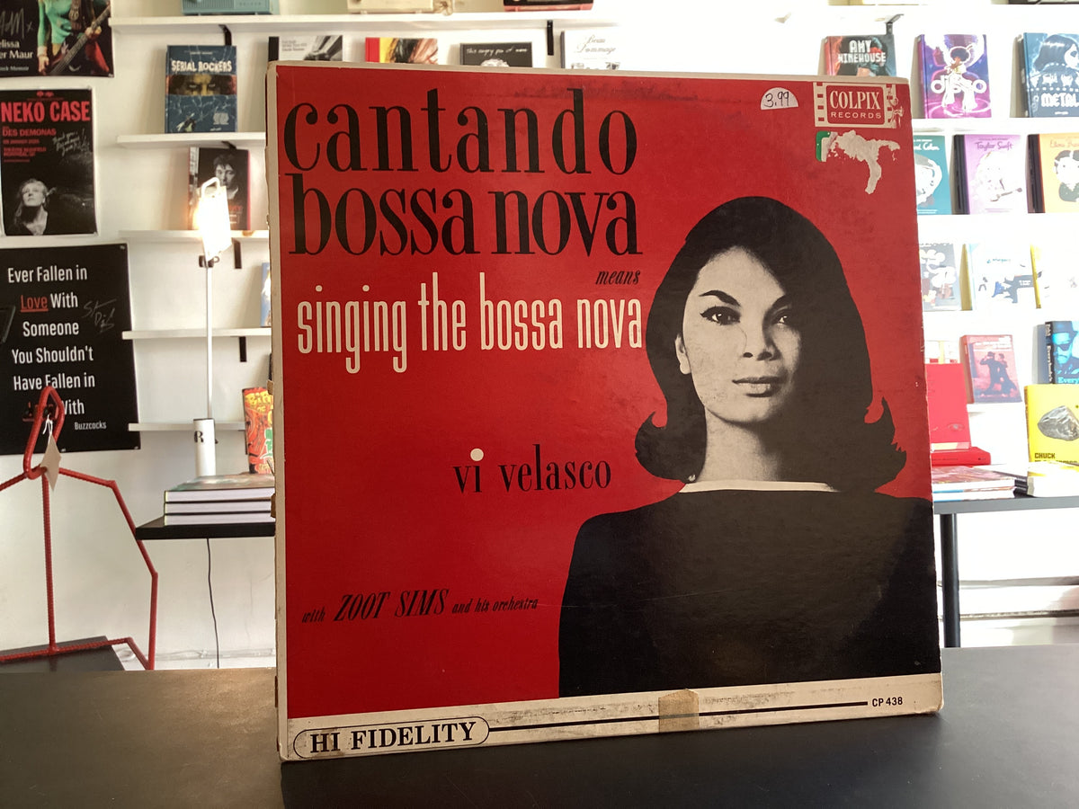 Vi Velasco With Zoot Sims And His Orchestra - Cantando Bossa Nova Means Singing The Bossa Nova