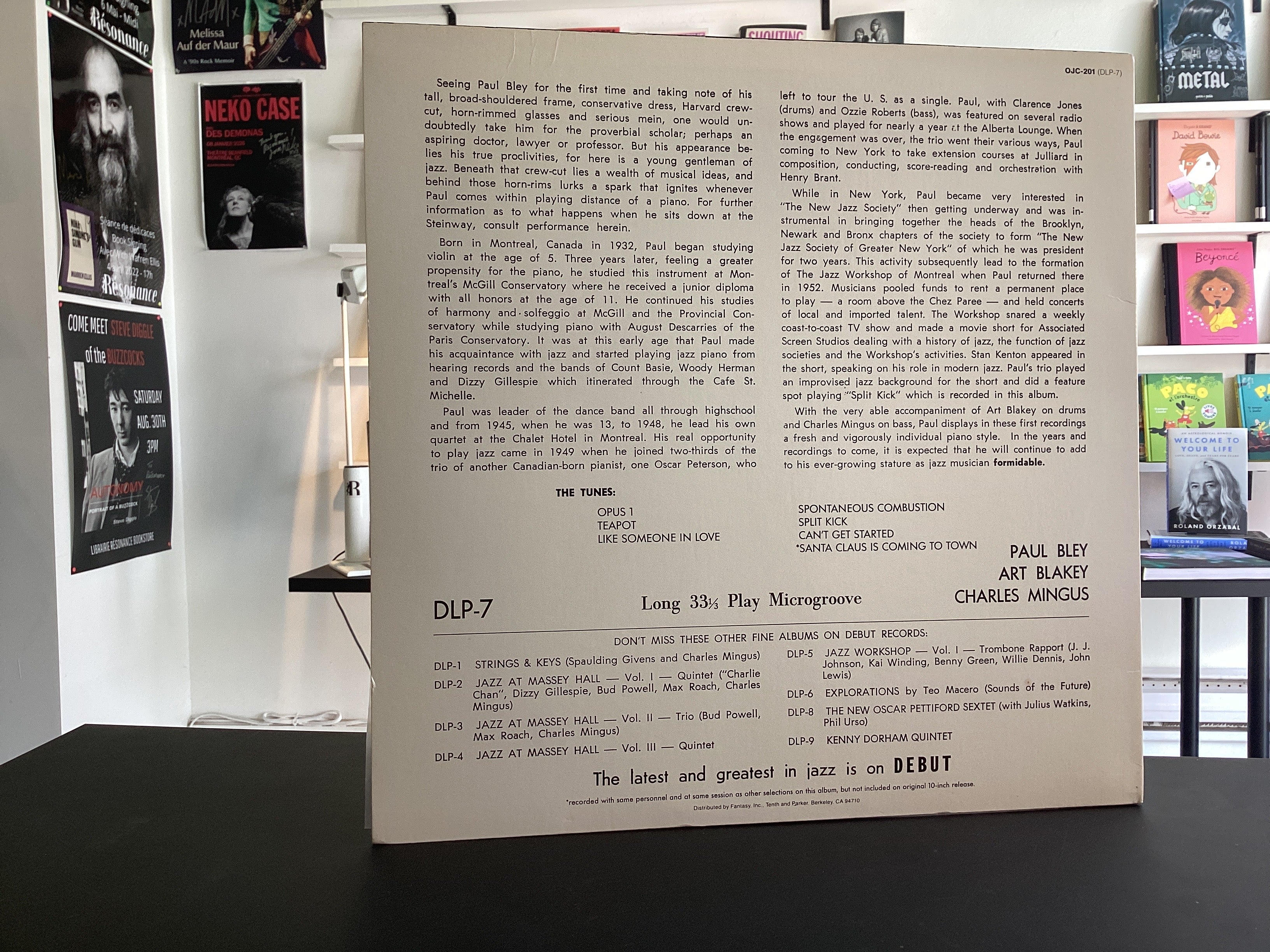 Paul Bley With Charlie Mingus, Art Blakey	Introducing Paul Bley