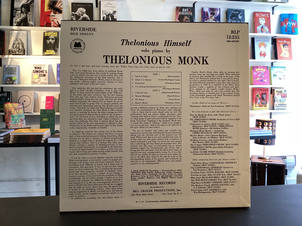 Thelonious Monk	Thelonious Himself
