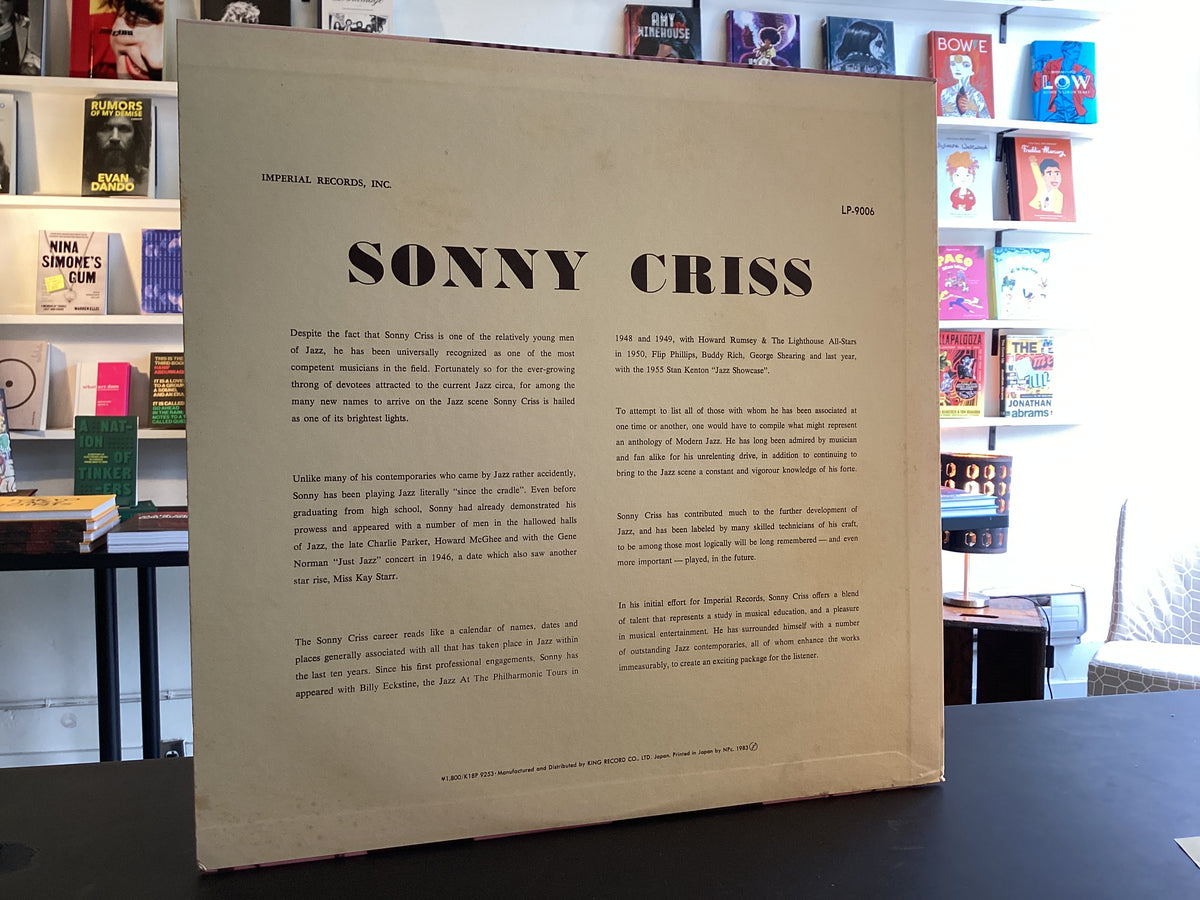 Sonny Criss	Jazz - U.S.A.